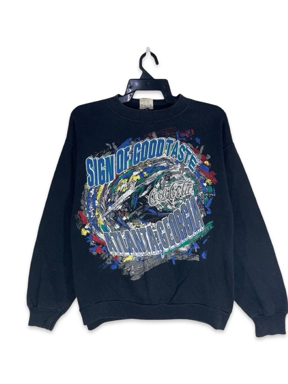 Other Vintage 90s coke sweatshirt jumper pullover size M Size US M / EU 48-50 / 2 - 1 Thumbnail