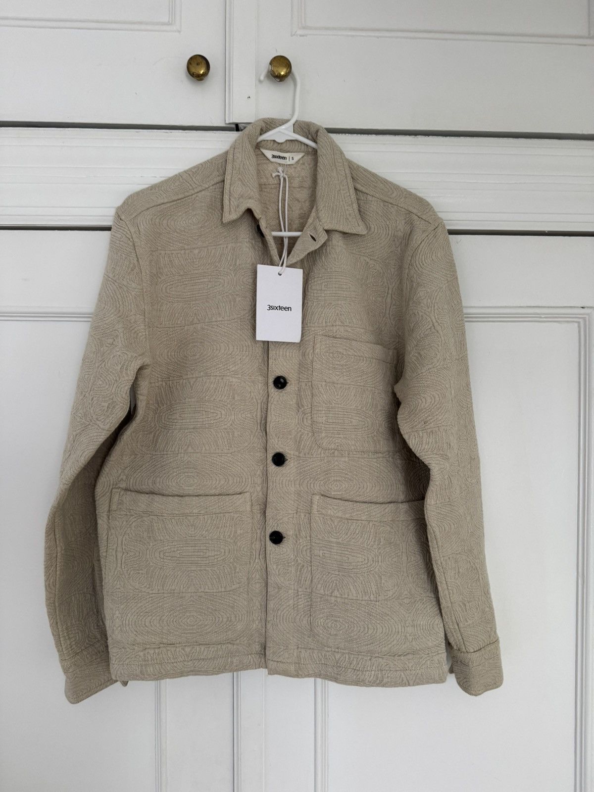 3sixteen 3sixteen - Shop Jacket in Dry Garden Jacquard Small NWT Size US S / EU 44-46 / 1 - 2 Thumbnail