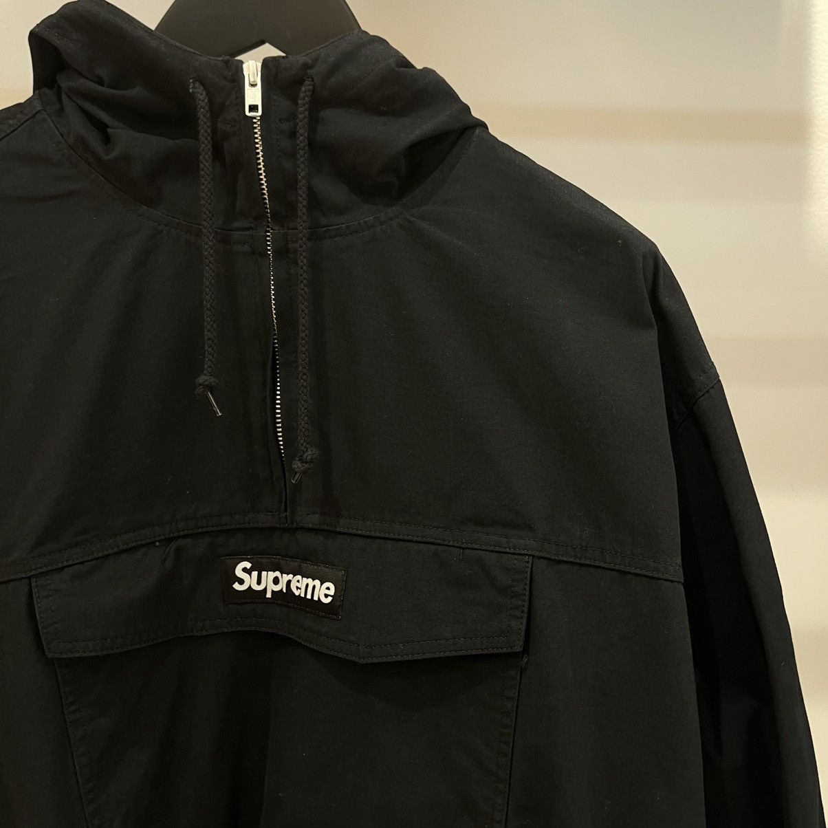 Supreme Supreme Cotton Utility Anorak Black Size US M / EU 48-50 / 2 - 2 Thumbnail