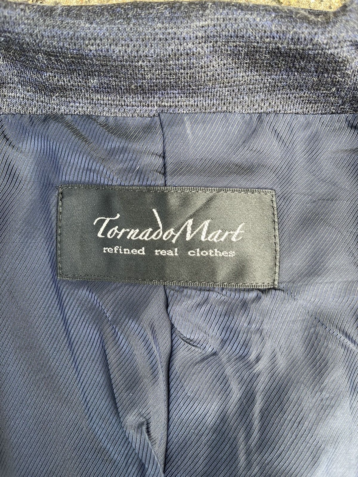 Tornado Mart Tornado Mart Textured Knit Blazer 4 Japan Slim Fit Size US M / EU 48-50 / 2 - 14 Thumbnail
