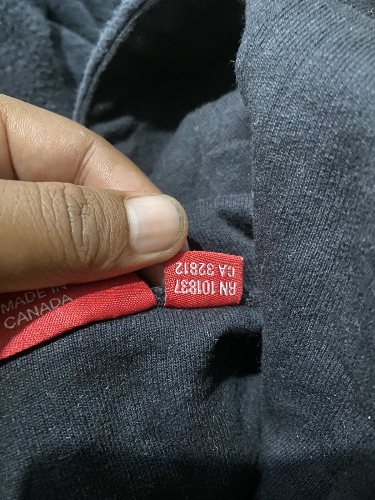 Supreme SUPREME HOODIES SPELL OUT MADE IN CANADA Size US S / EU 44-46 / 1 - 7 Thumbnail