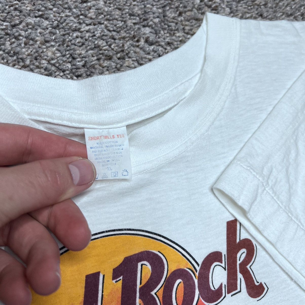 Hard Rock Cafe Vintage 90s Hard Rock Cafe New York City Art Graphic T-Shirt Size US XL / EU 56 / 4 - 4 Thumbnail