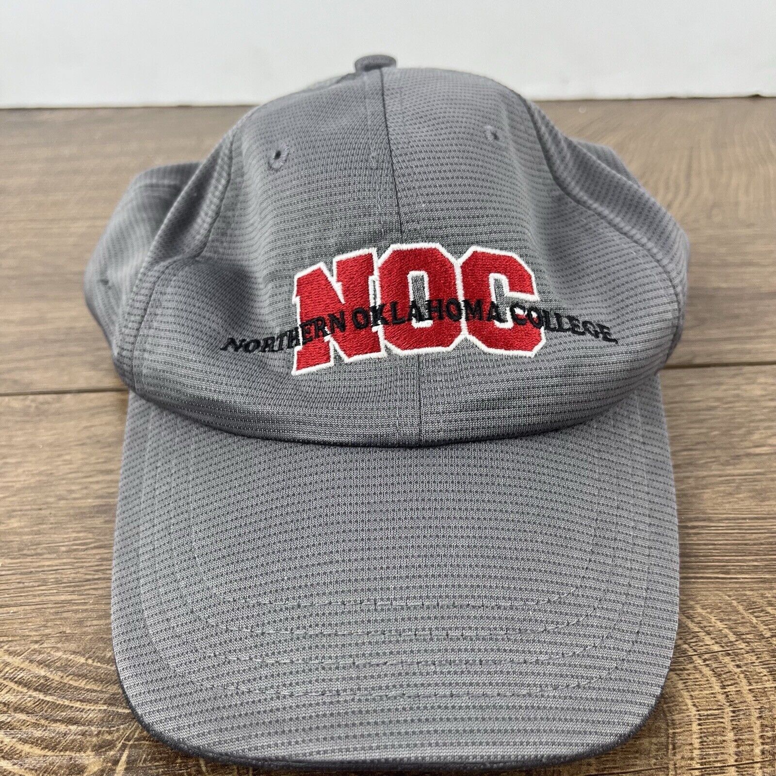 Other Northern Oklahoma College Hat NOC Hat Gray Adjustable Hat Ad Size ONE SIZE - 3 Thumbnail