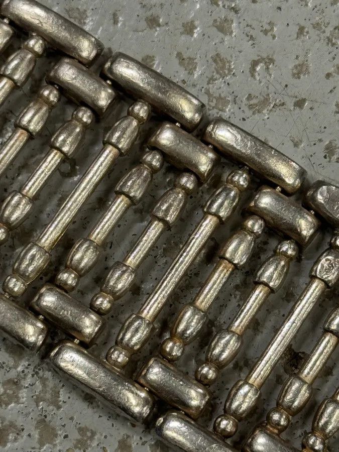 Jean Paul Gaultier 2000s Jean Paul Gaultier Roman Pillar Stainless Steel Bracelet Size ONE SIZE - 3 Thumbnail
