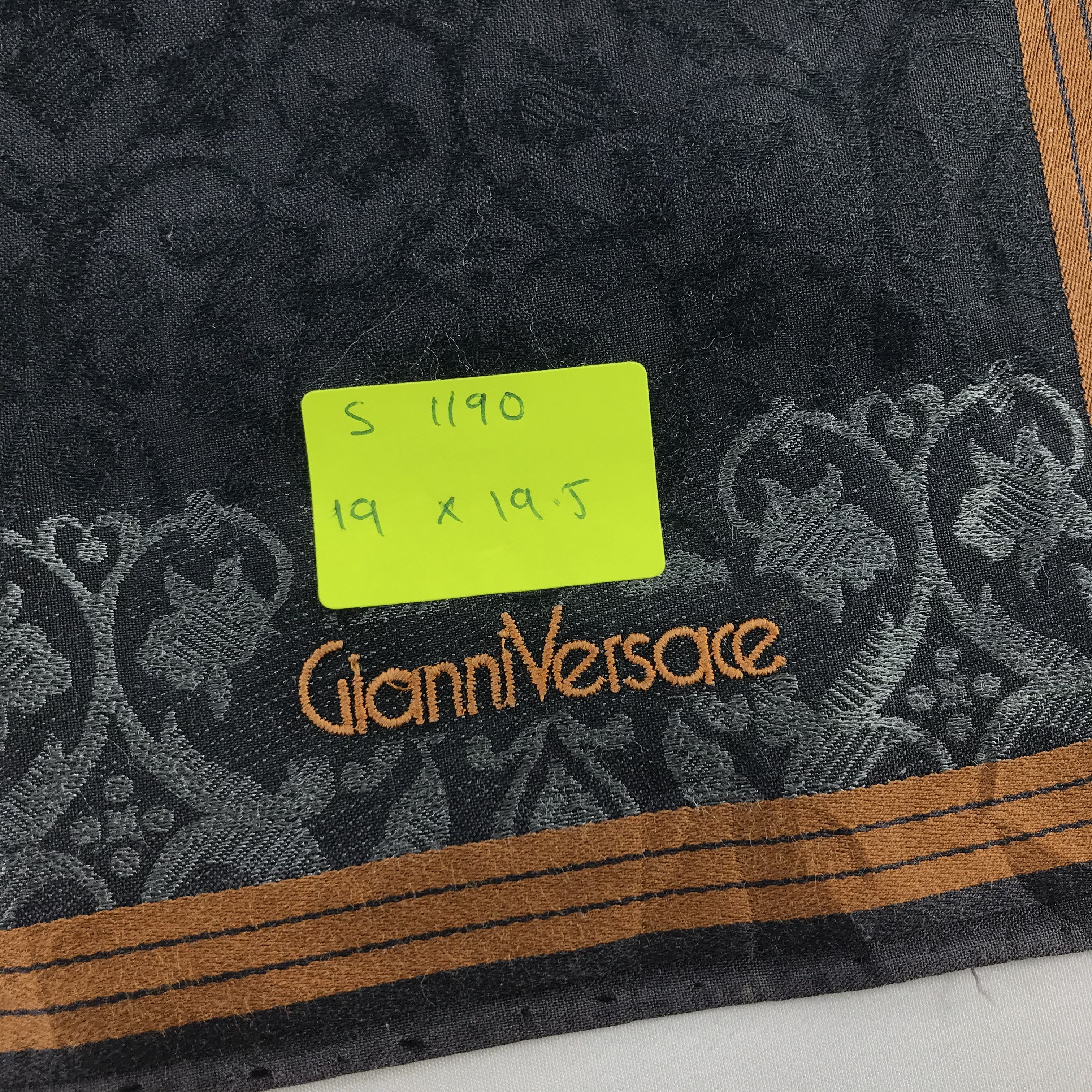 Versace × Vintage Gianni Versace Handkerchief / Neckerchief / Bandana Size ONE SIZE - 5 Thumbnail