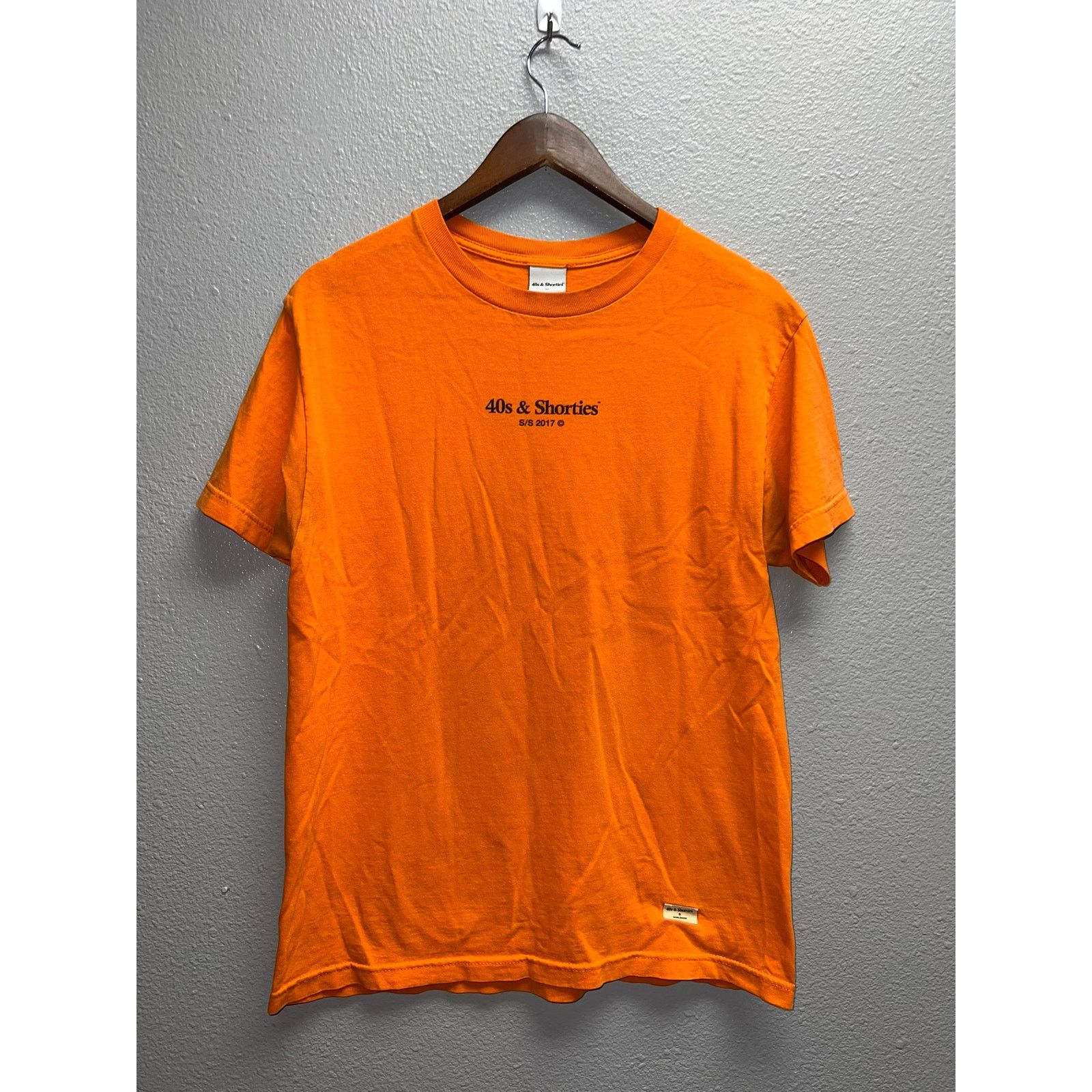 40's & Shorties 40s & Shorties Shirt Orange SS 2017 Graphic Tee Medium Size US M / EU 48-50 / 2 - 2 Thumbnail