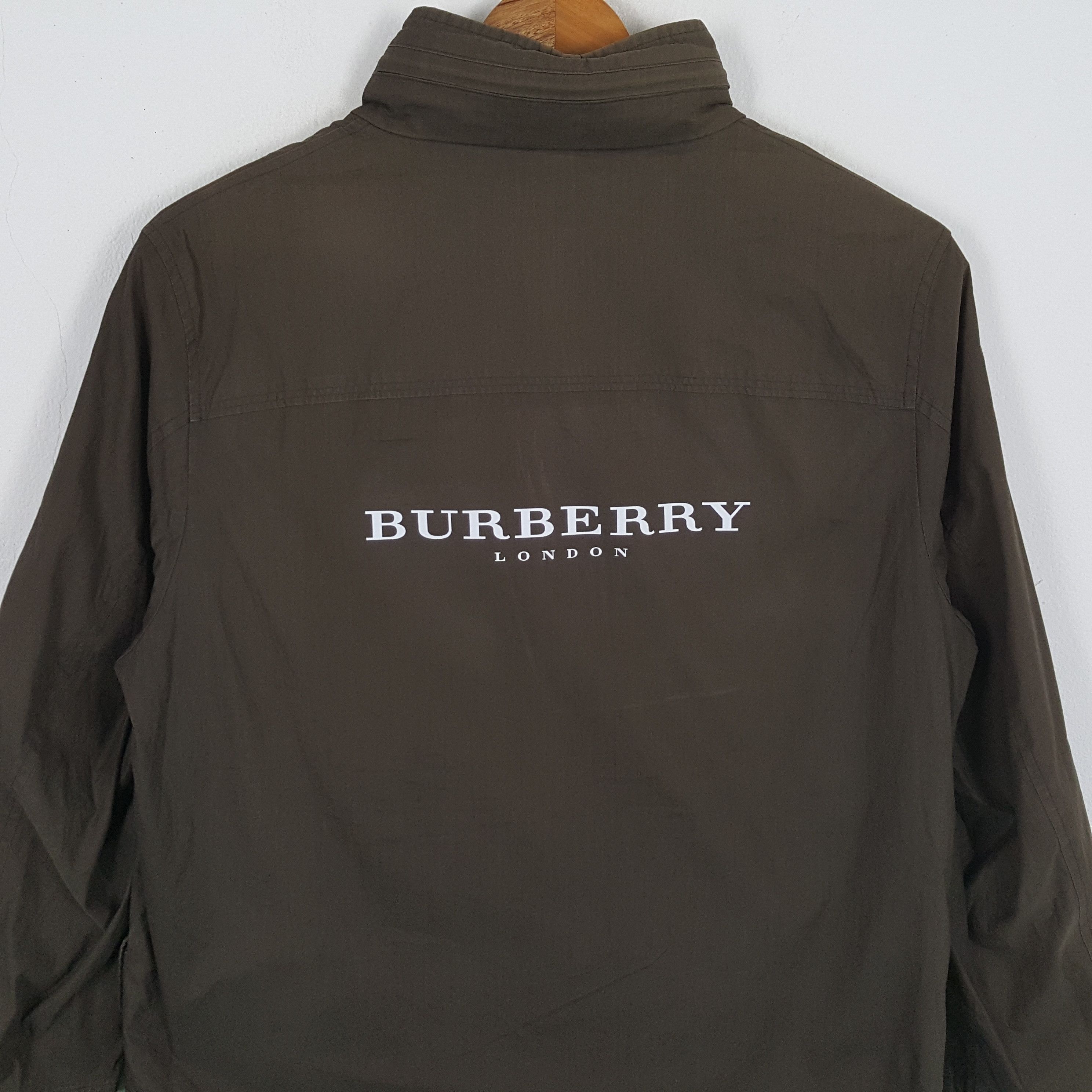 Burberry × Vintage Vintage BURBERRY LONDON Fashion Brand Jacket Size US XL / EU 56 / 4 - 2 Thumbnail