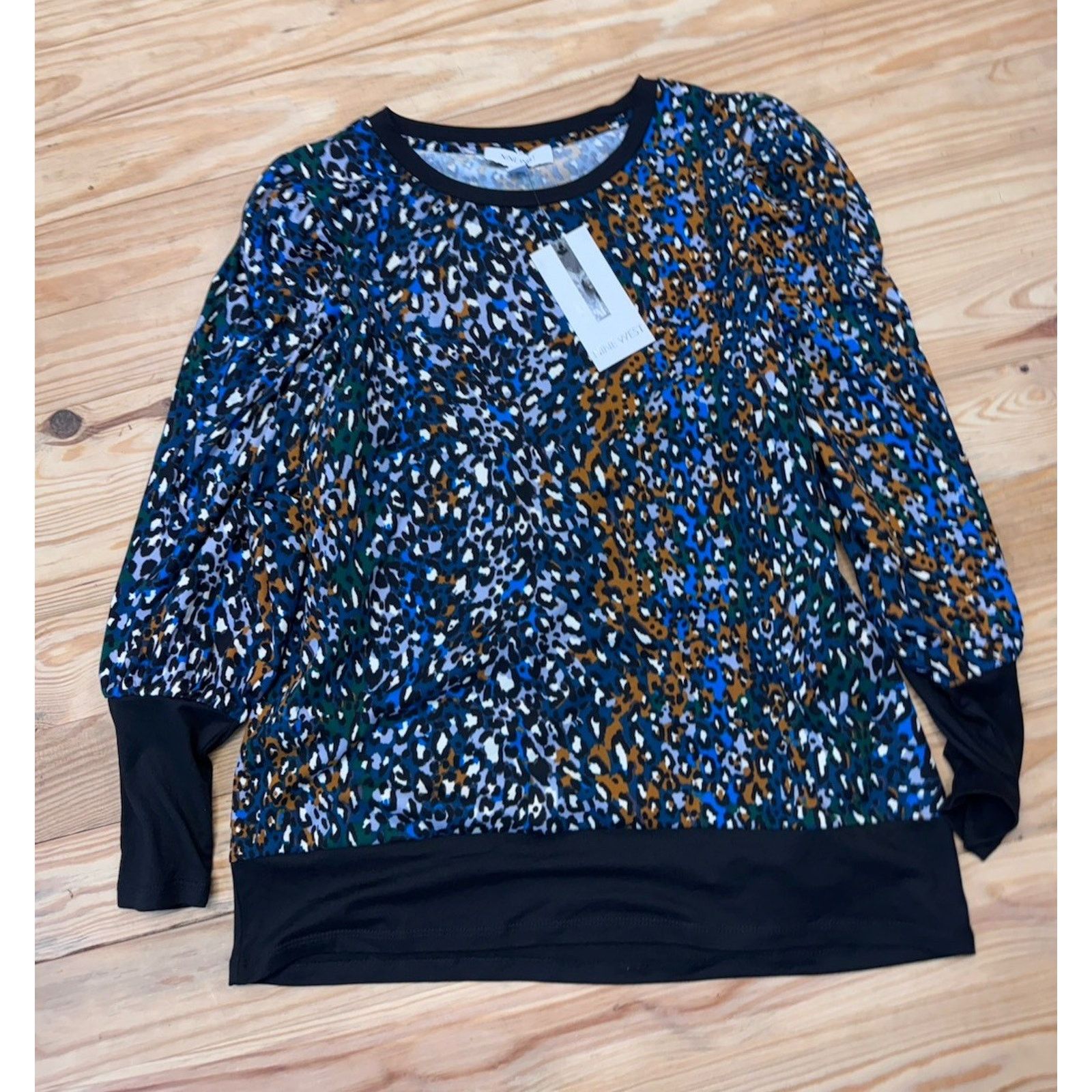 Nine West Nine West Black & Multi Women’s Size L NWT Size L / US 10 / IT 46 - 6 Thumbnail
