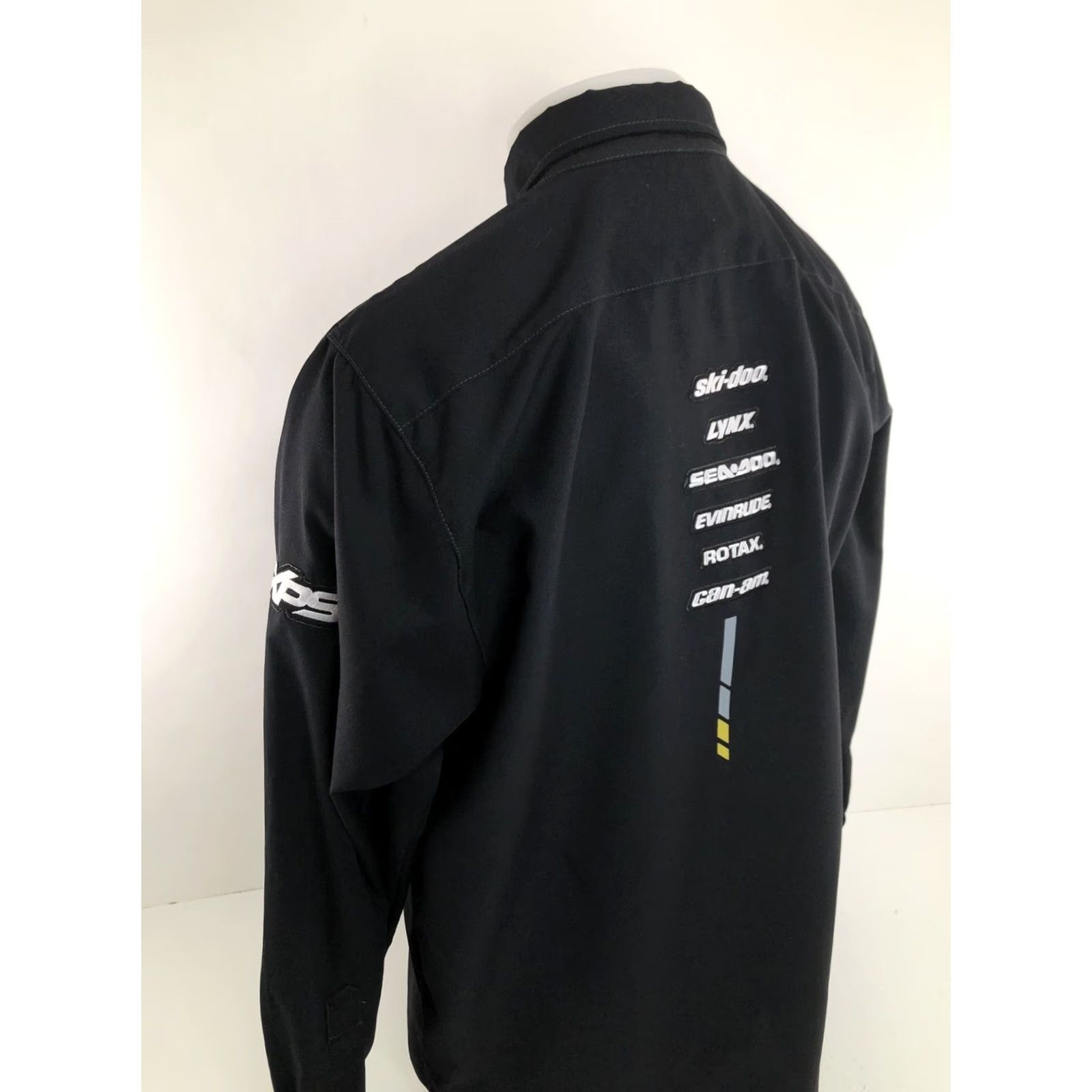 Vintage BRP / XPS - SKI-DOO, LYNX, SEA-DOO, EVNIRUDE, ROTAX, CAN AM Lg Shirt - EXCELLENT, BRP, Button-Up, Men, L, Black, Long Sleeve, Size L, Vintage? Size US L / EU 52-54 / 3 - 4 Thumbnail