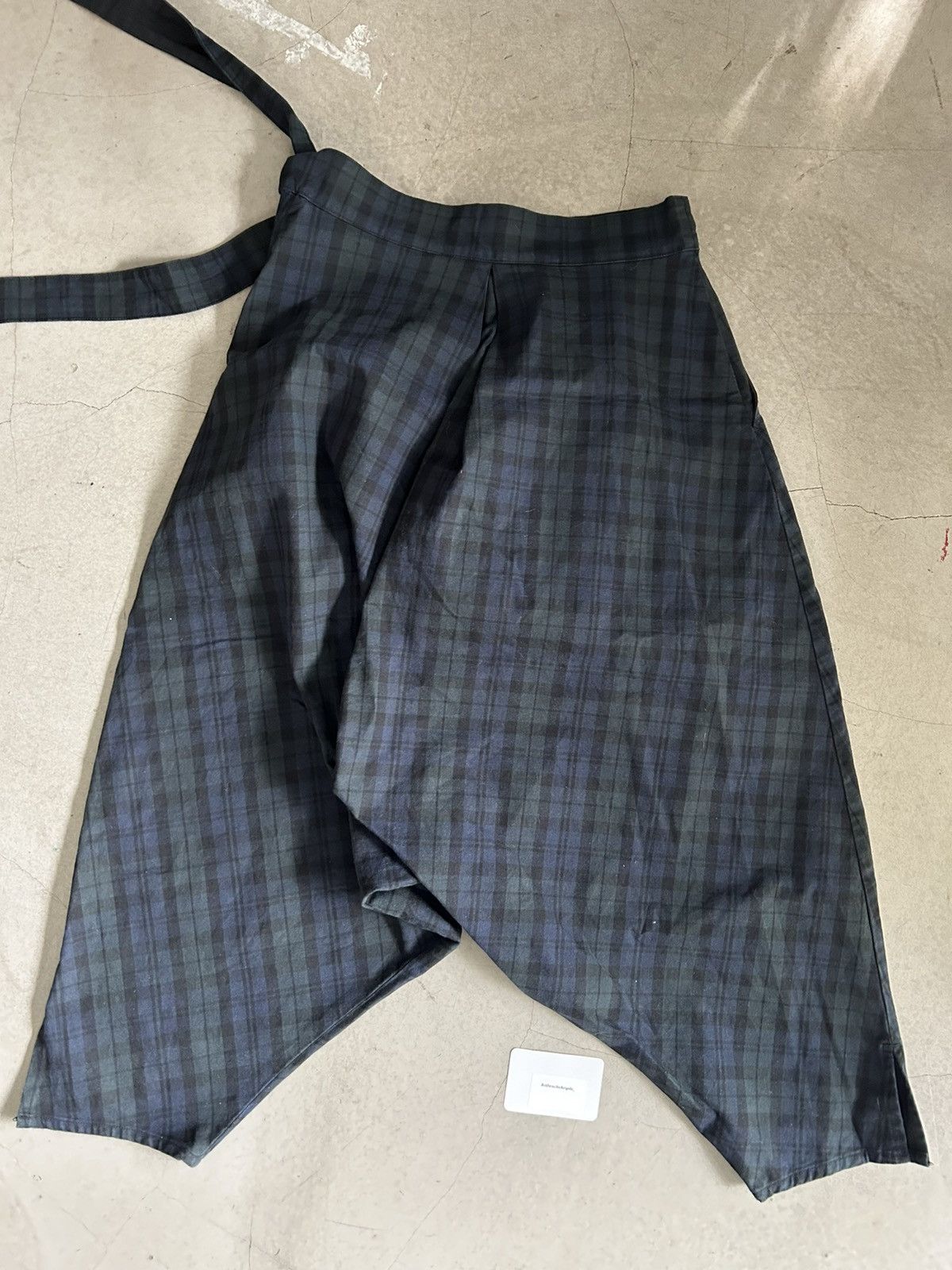 Kapital Kapital Green Plaid Drop Shorts Size US 30 / EU 46 - 1 Thumbnail