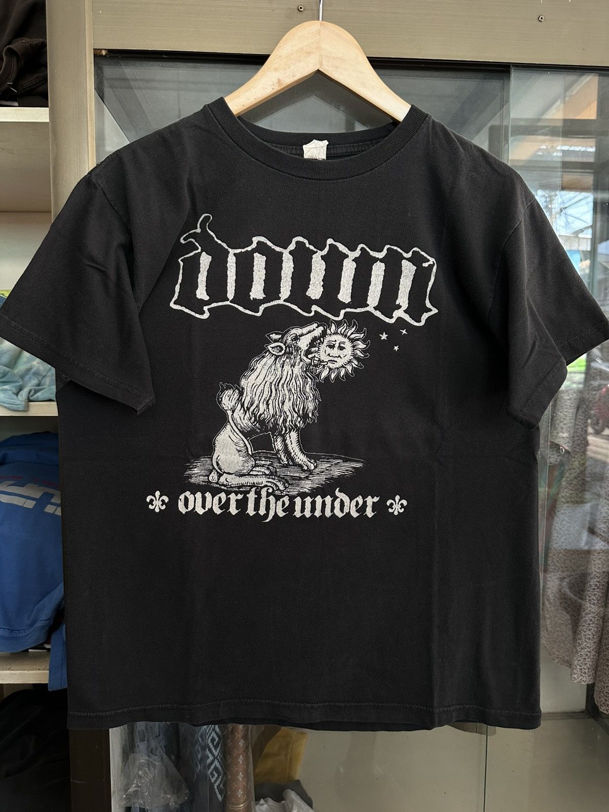 Band Tees × Vintage Down Over The Under T Shirt Size US L / EU 52-54 / 3 - 1 Thumbnail