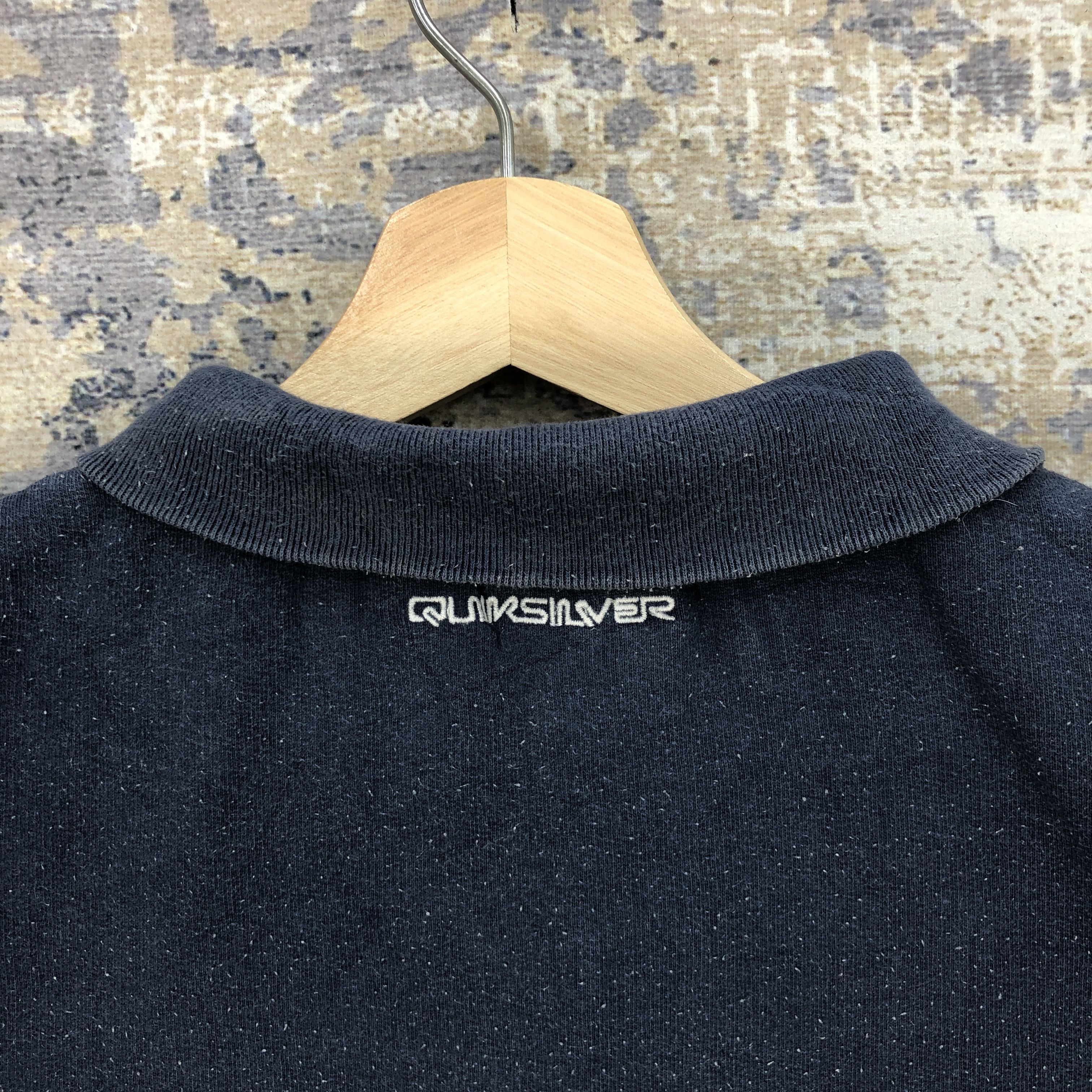 Quiksilver Vintage 90s Quiksilver Zipper Sweater Sweatshirt Jumper Size US L / EU 52-54 / 3 - 5 Thumbnail