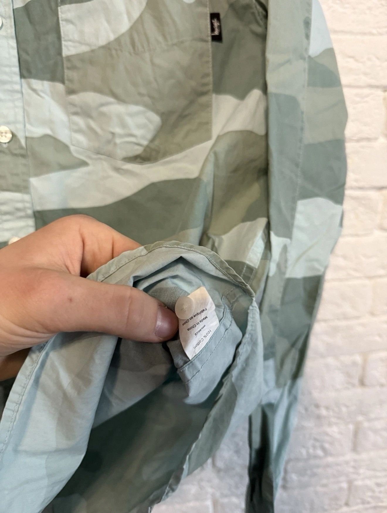 Stussy Rare Stussy Nylon Camo Shirt Sz M Size US M / EU 48-50 / 2 - 6 Thumbnail