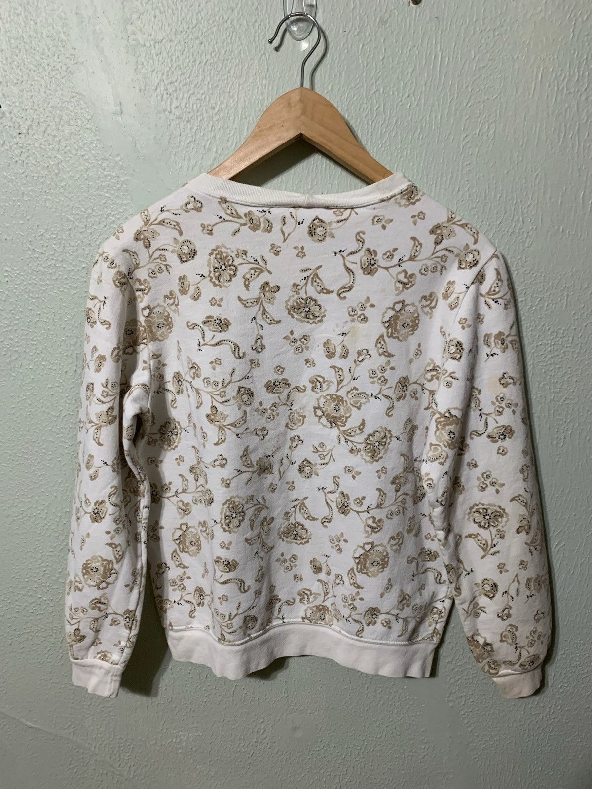 Vintage Vintage Crewneck Floral Wallpaper Vintage Sweatshirt Size US S / EU 44-46 / 1 - 1 Thumbnail