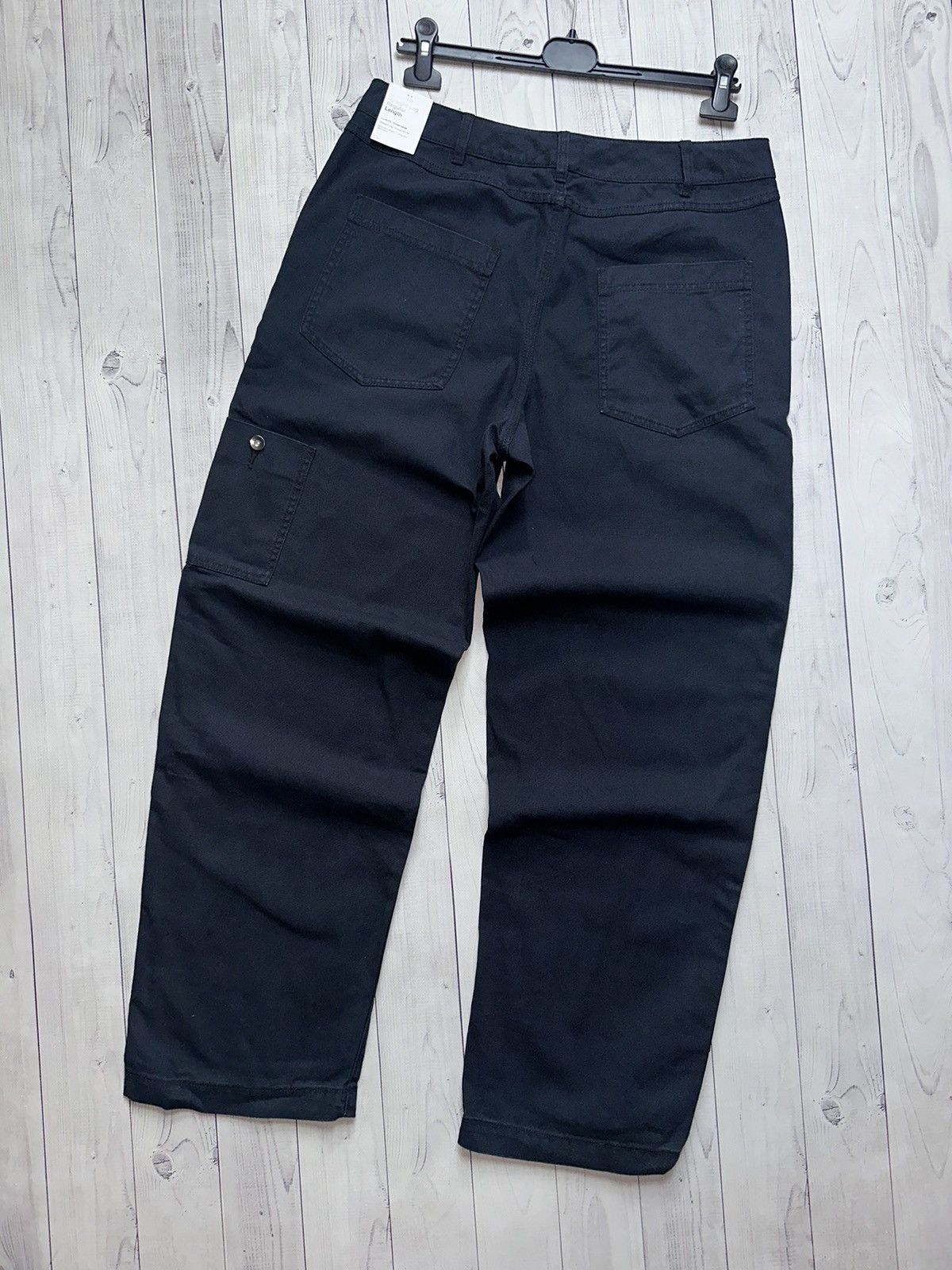 Nike × Vintage Vintage Nike Cargo pants work rare size M logo denim rare Size US 32 / EU 48 - 3 Thumbnail
