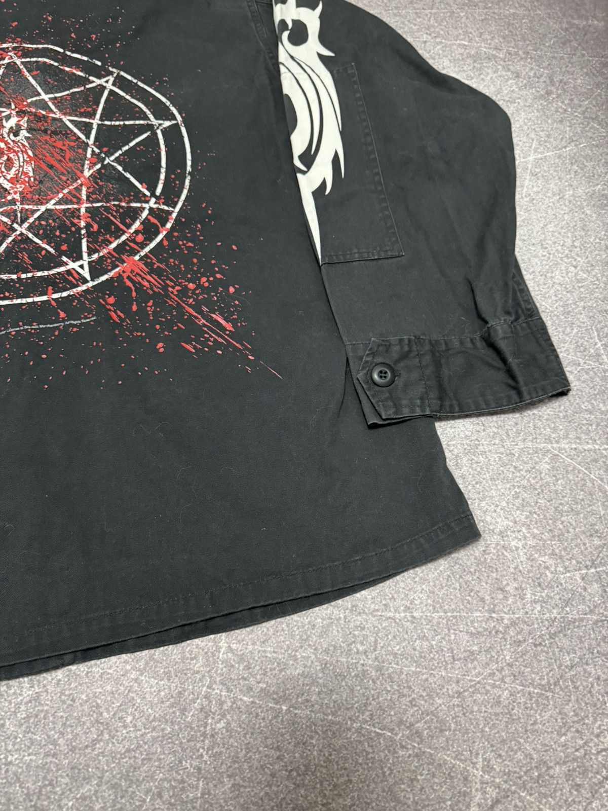 Vintage Vintage Slipknot 2008 Military Jacket Rock Band Y2k Size US L / EU 52-54 / 3 - 13 Thumbnail