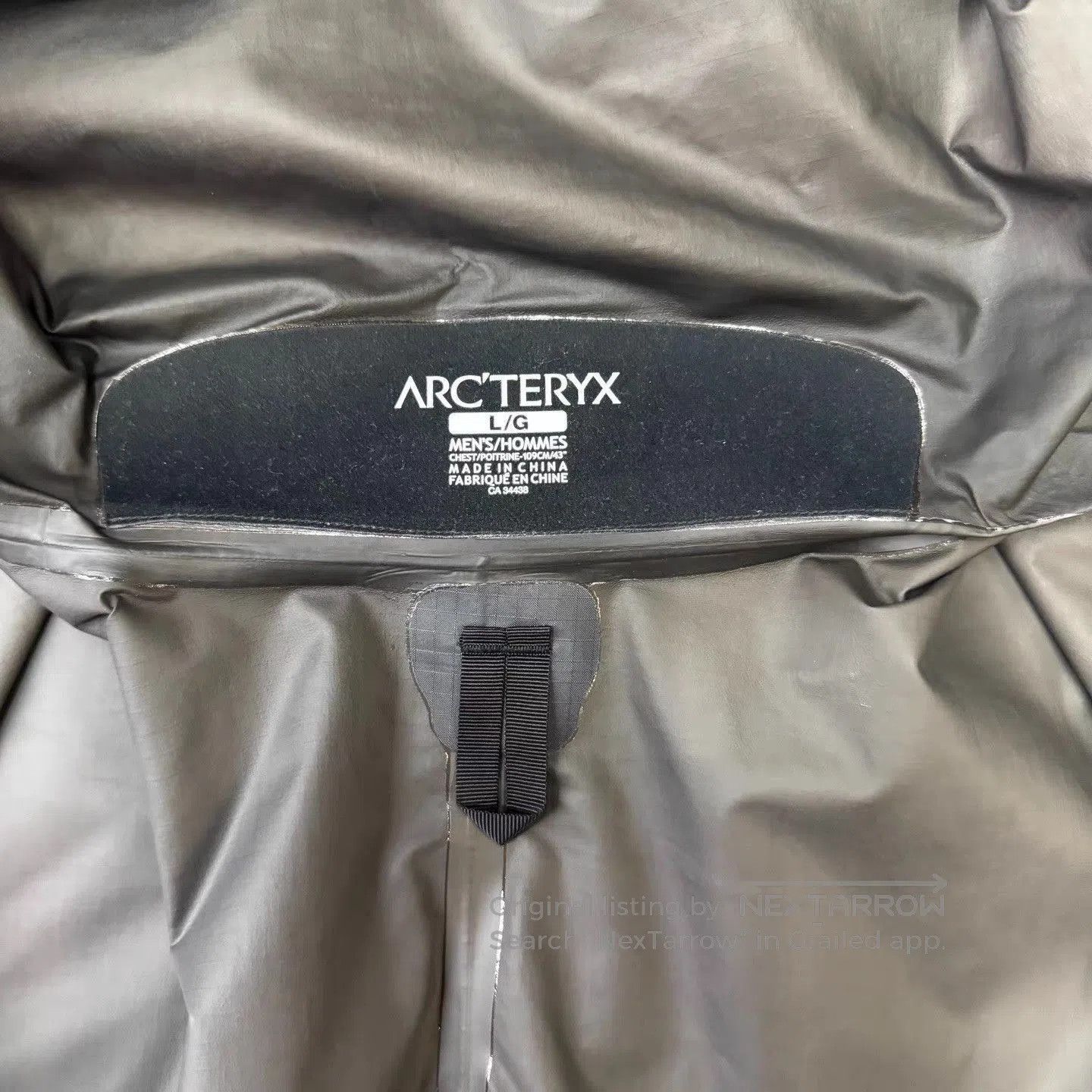 Arc'teryx Blue Hooded Light Jacket with Zip Pockets. Size US L / EU 52-54 / 3 - 5 Thumbnail