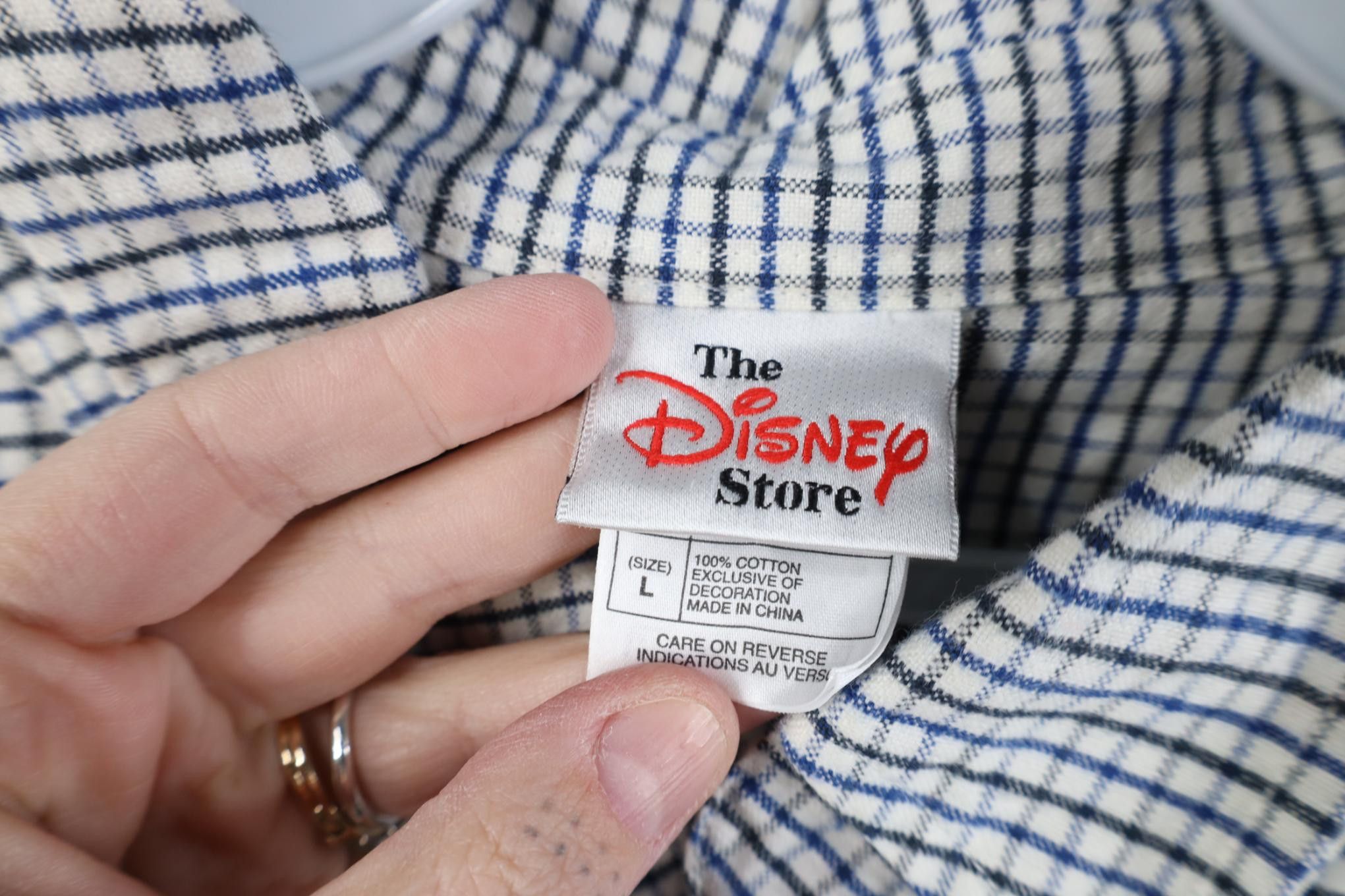Disney Vintage 90s Disney Winnie the Pooh Eeyore Button Shirt Size US L / EU 52-54 / 3 - 6 Thumbnail