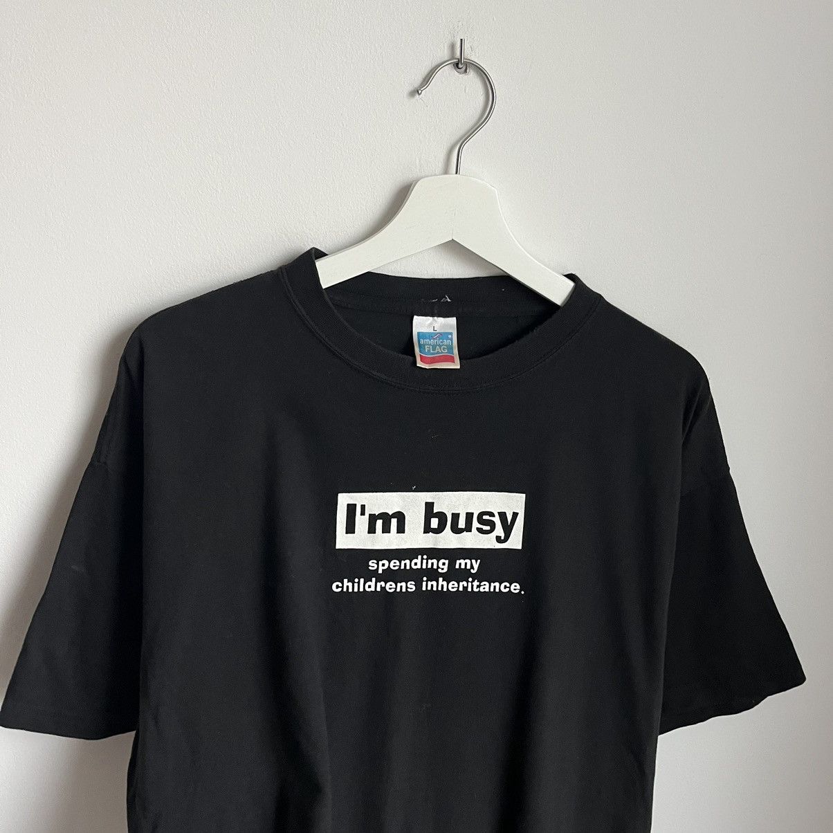 Vintage I’m Busy Vintage T-Shirt Size US L / EU 52-54 / 3 - 2 Thumbnail