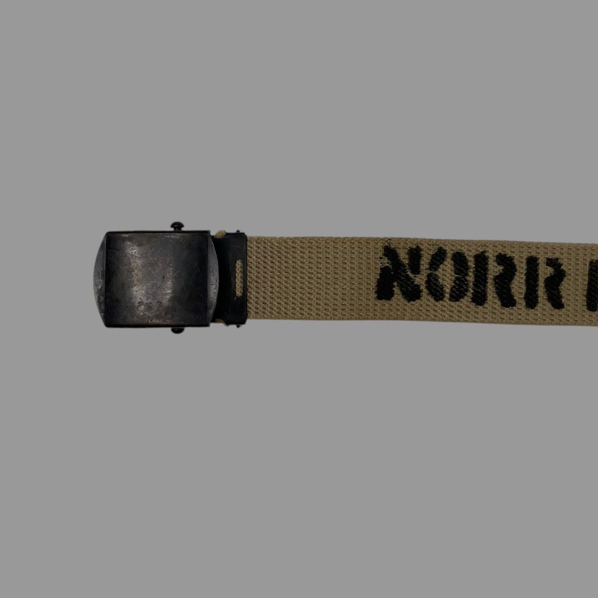 Vintage Vintage 1960s stenciled military belt Size 28 - 3 Thumbnail