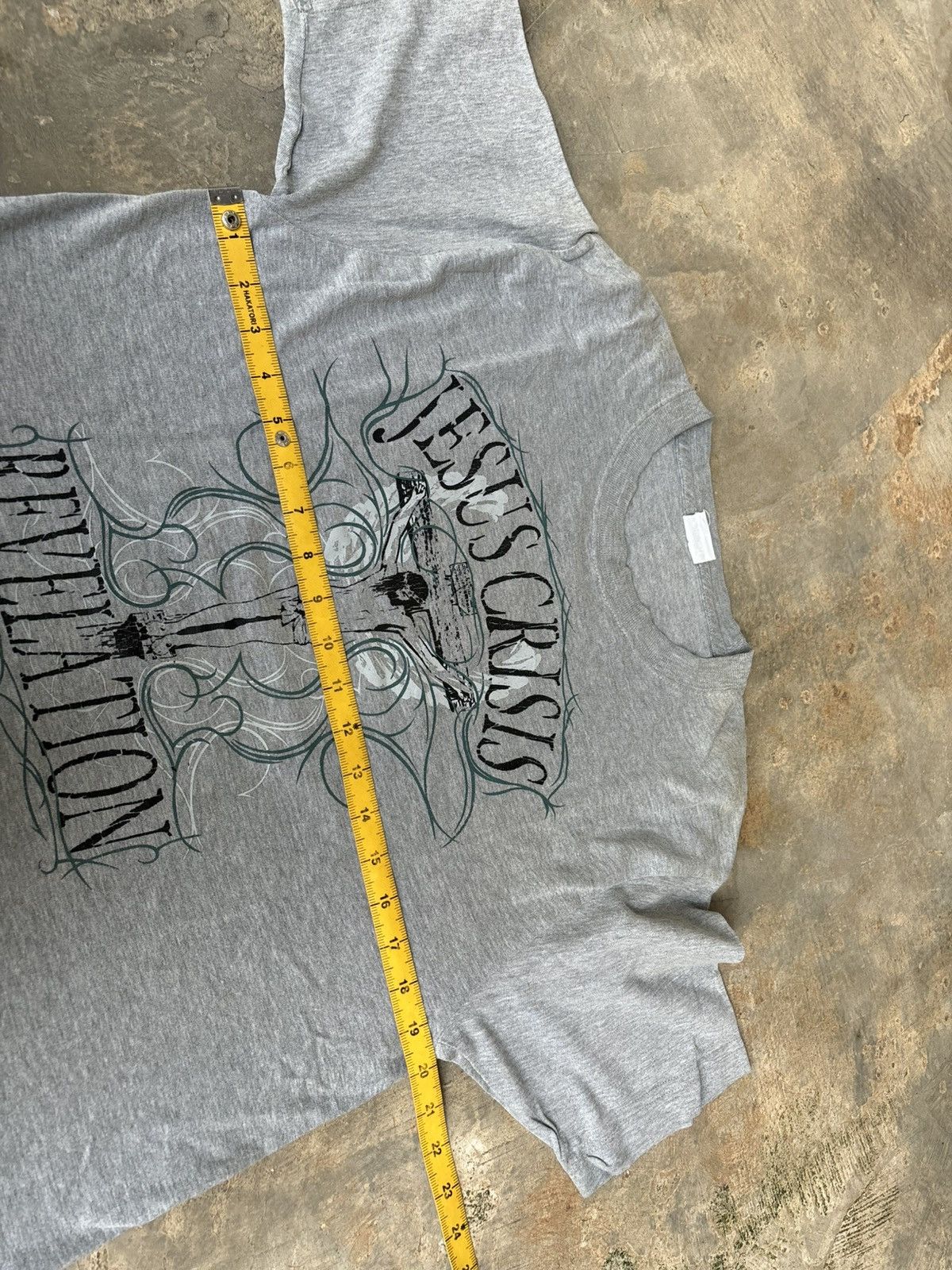 Hysteric Glamour Vintage Jesus Crisis Revelation Tshirt Size US L / EU 52-54 / 3 - 7 Thumbnail