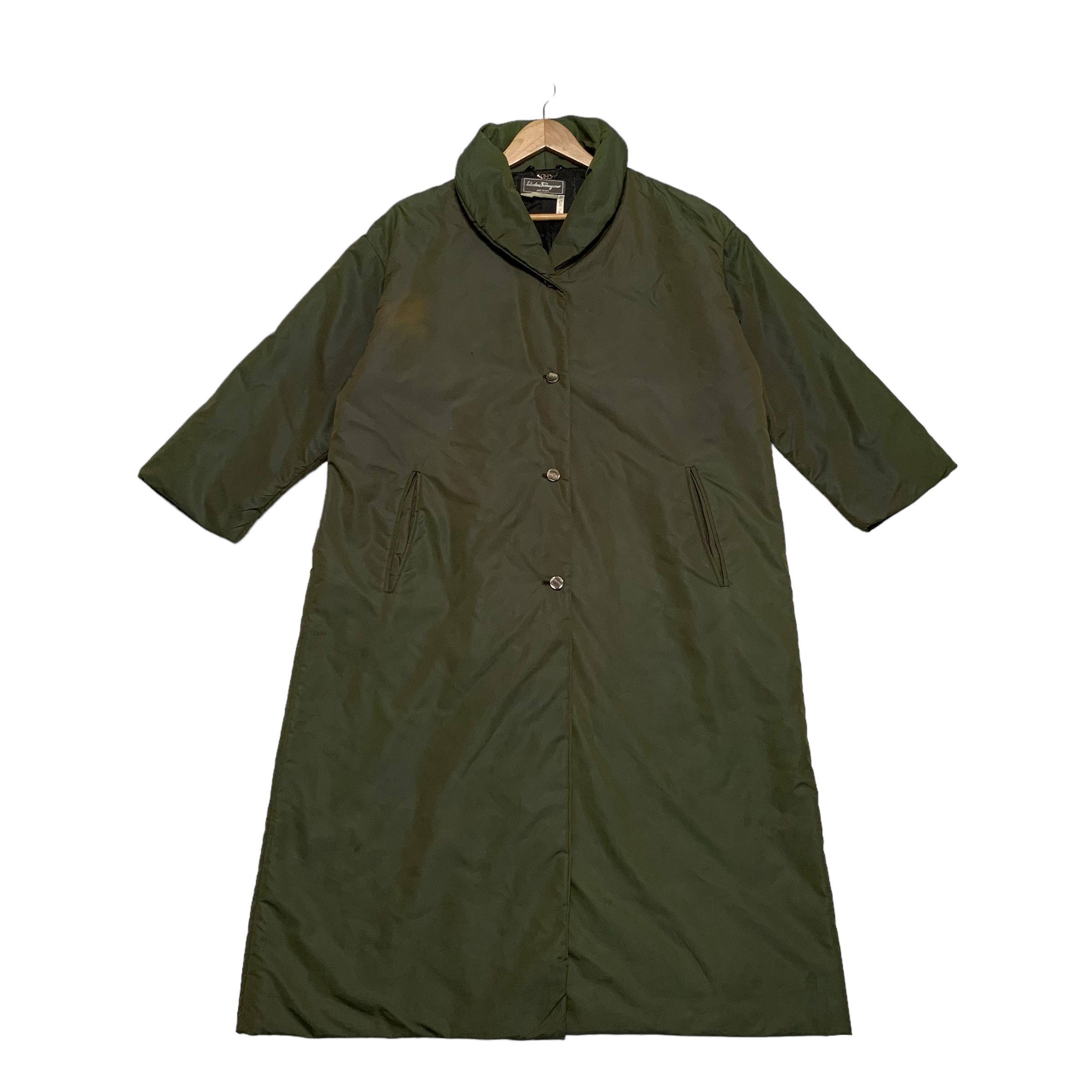 Salvatore Ferragamo Salvatore Ferragamo Overcoat Size XL / US 12-14 / IT 48-50 - 1 Thumbnail