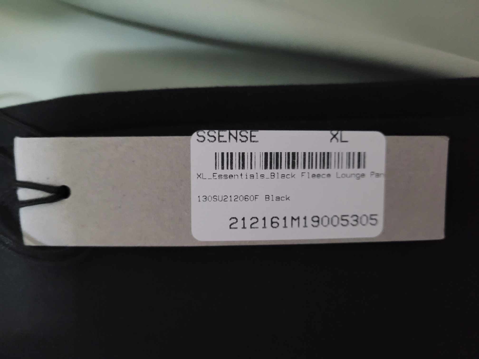 Fear of God Fear of god essential black sweatpants sz XL Size US 36 / EU 52 - 11 Thumbnail