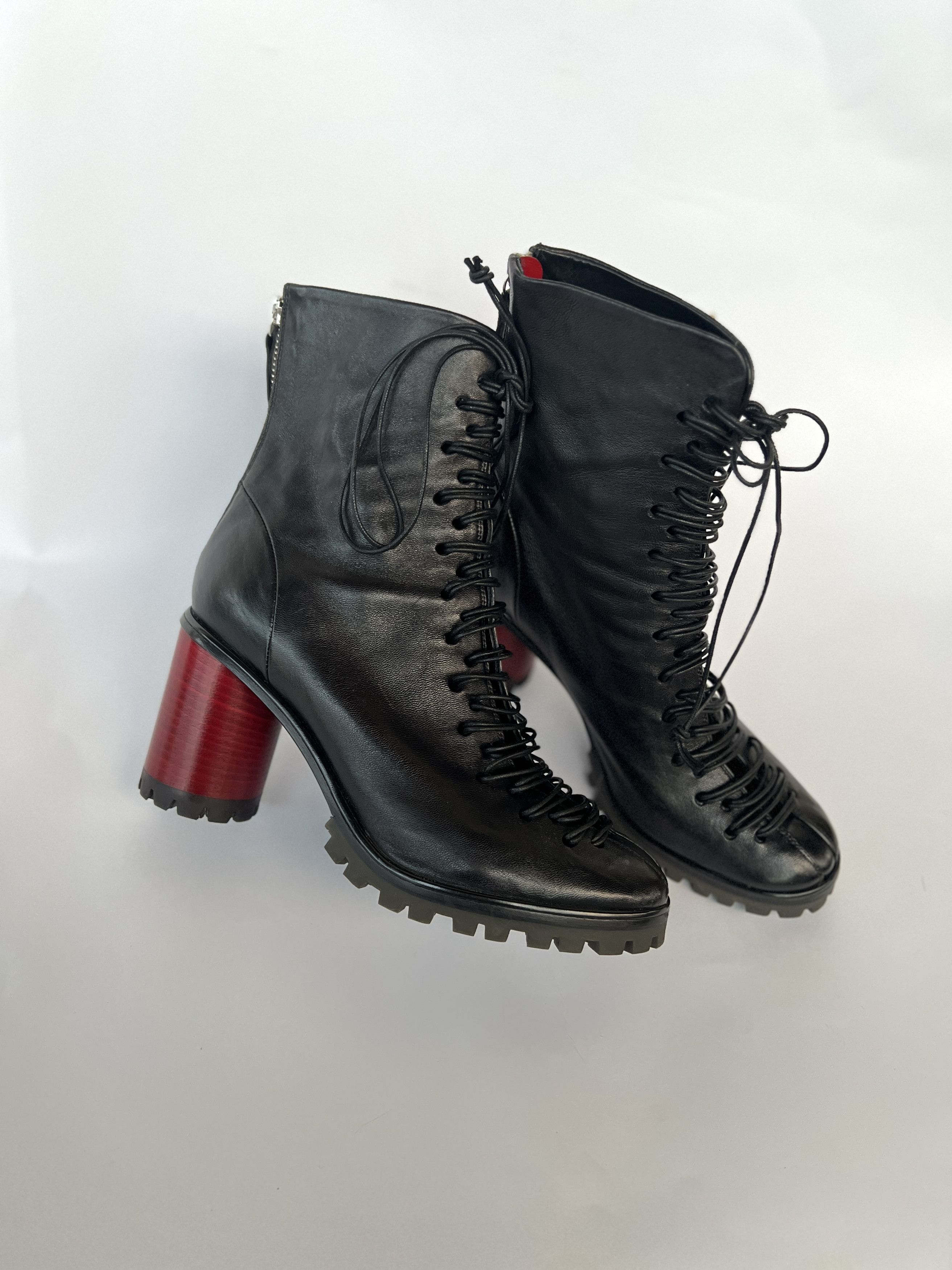 Halmanera Halmanera Leather Boots Size US 6 / IT 36 - 1 Thumbnail