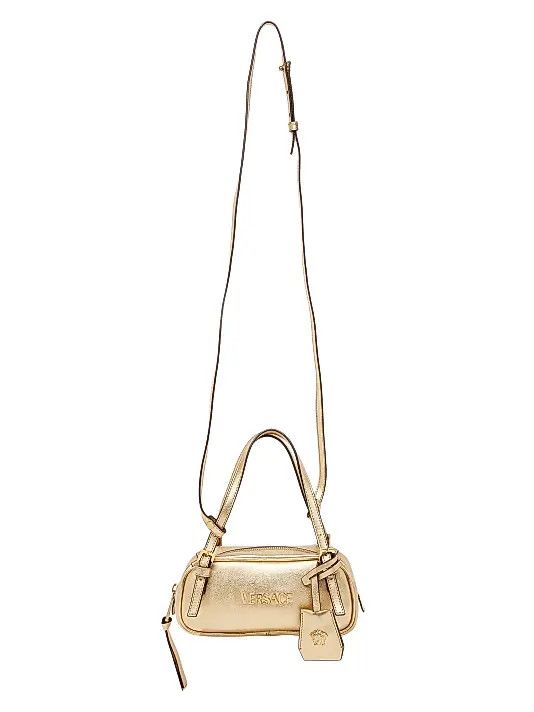 Versace os11x0126 Size: OS / Mini Leather Shoulder Bag in Gold Size ONE SIZE - 9 Thumbnail