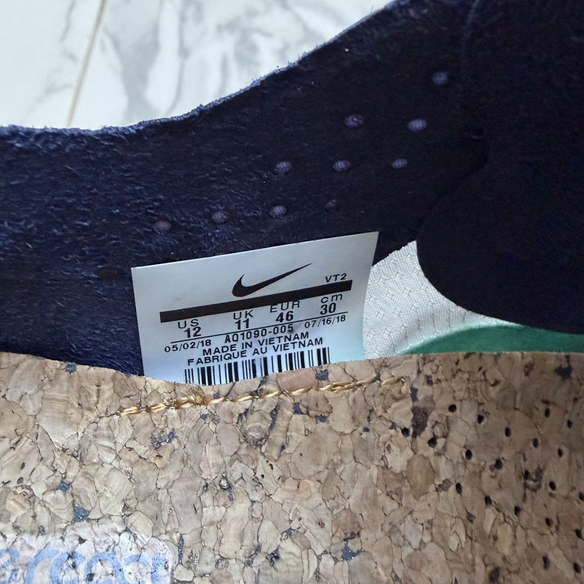 Nike Nike React Element 87 Black Neptune Green Mens Size 12 EUC Size US 12 / EU 45 - 8 Thumbnail