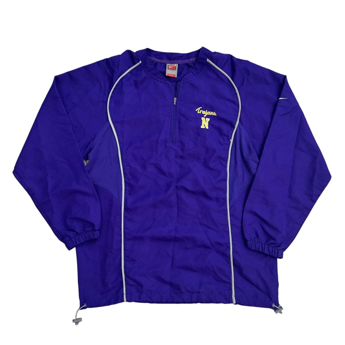 Vintage Nike Authentic Team Shirt Trojans Pullover Storm Jacket S Size US S / EU 44-46 / 1 - 1 Thumbnail