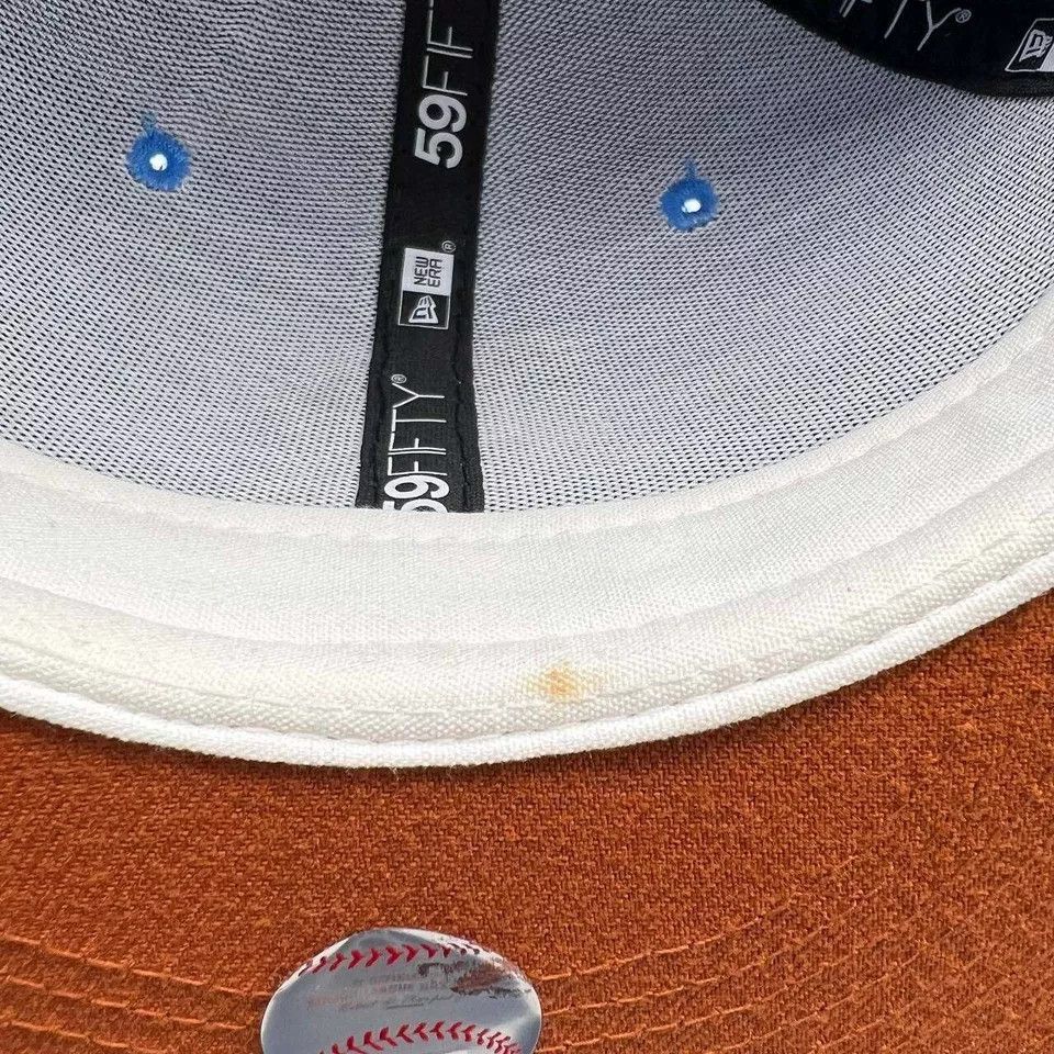 New Era Boston Red Sox Hat Men 7 3/8 59Fifty New Era MLB Fitted Cap Size ONE SIZE - 3 Thumbnail