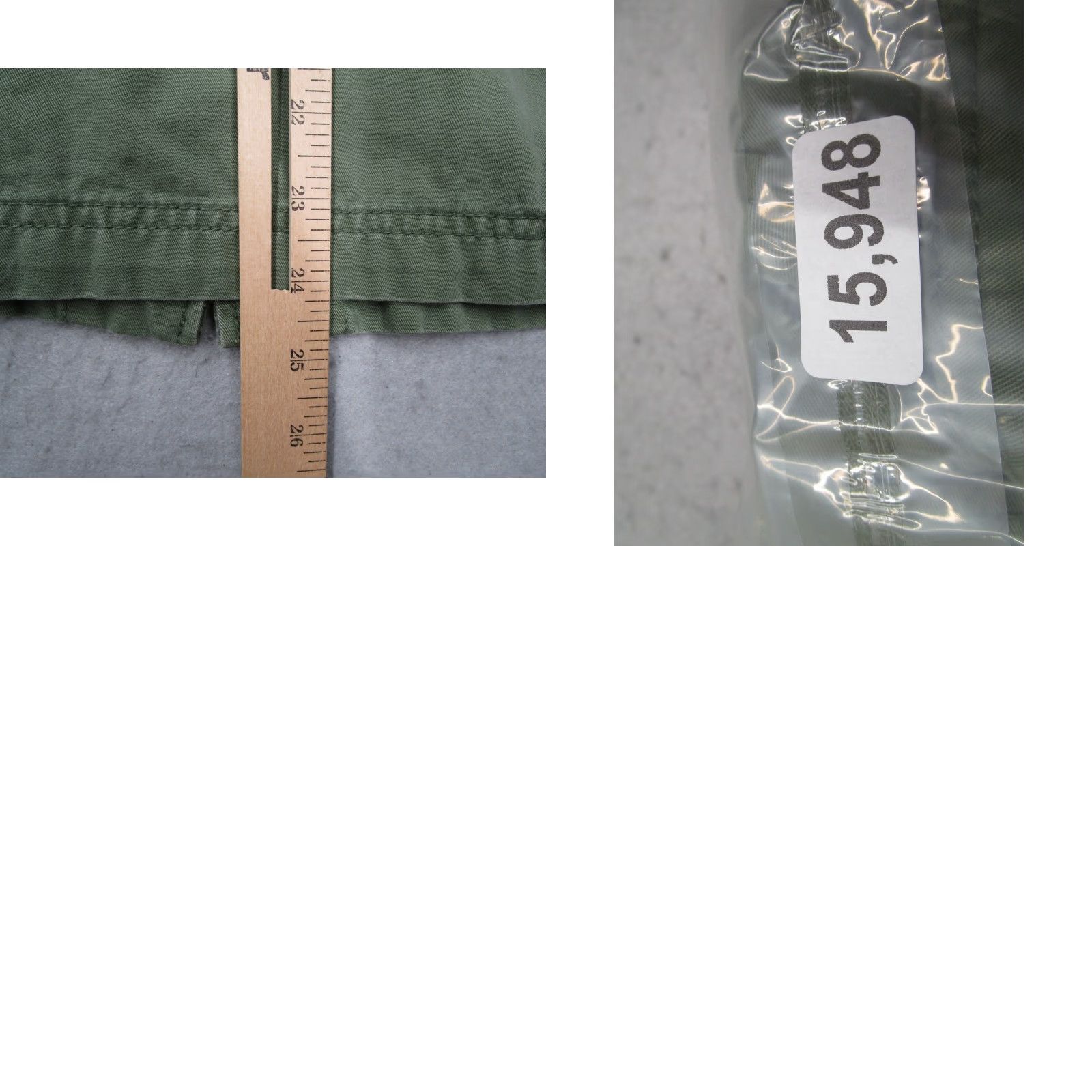 Gap GAP Jacket Womens S green snap up SQUARE UTILITY military field jacket w/ pockets - 100% cotton Size S / US 4 / IT 40 - 8 Thumbnail