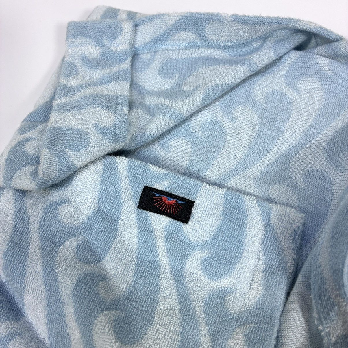 Faherty Faherty Cabana Towel Terry Surf Shirt Endless Peaks Blue M Size US M / EU 48-50 / 2 - 9 Thumbnail