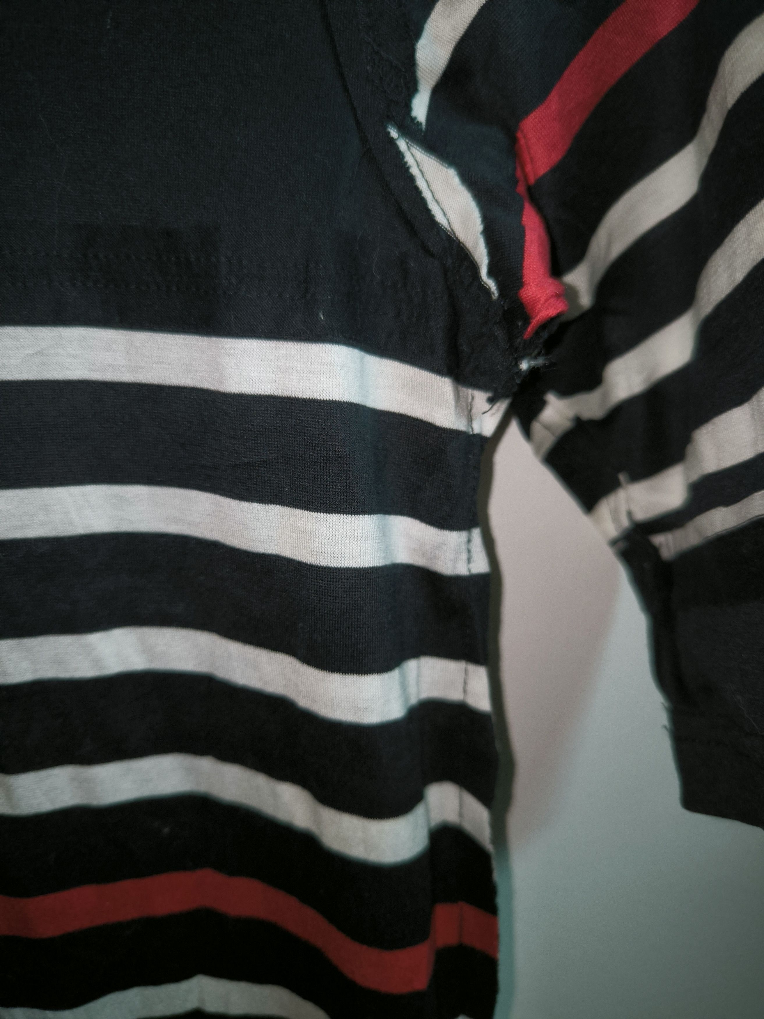 Japanese Brand × Mastermind Production Mastermind Japan Striped Tee Size XS / US 0-2 / IT 36-38 - 17 Thumbnail
