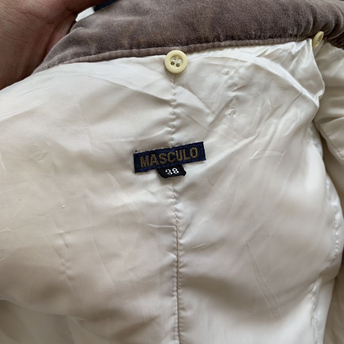 Japanese Brand 2000s Masculo Japan Down Jacket Size S / US 4 / IT 40 - 5 Thumbnail