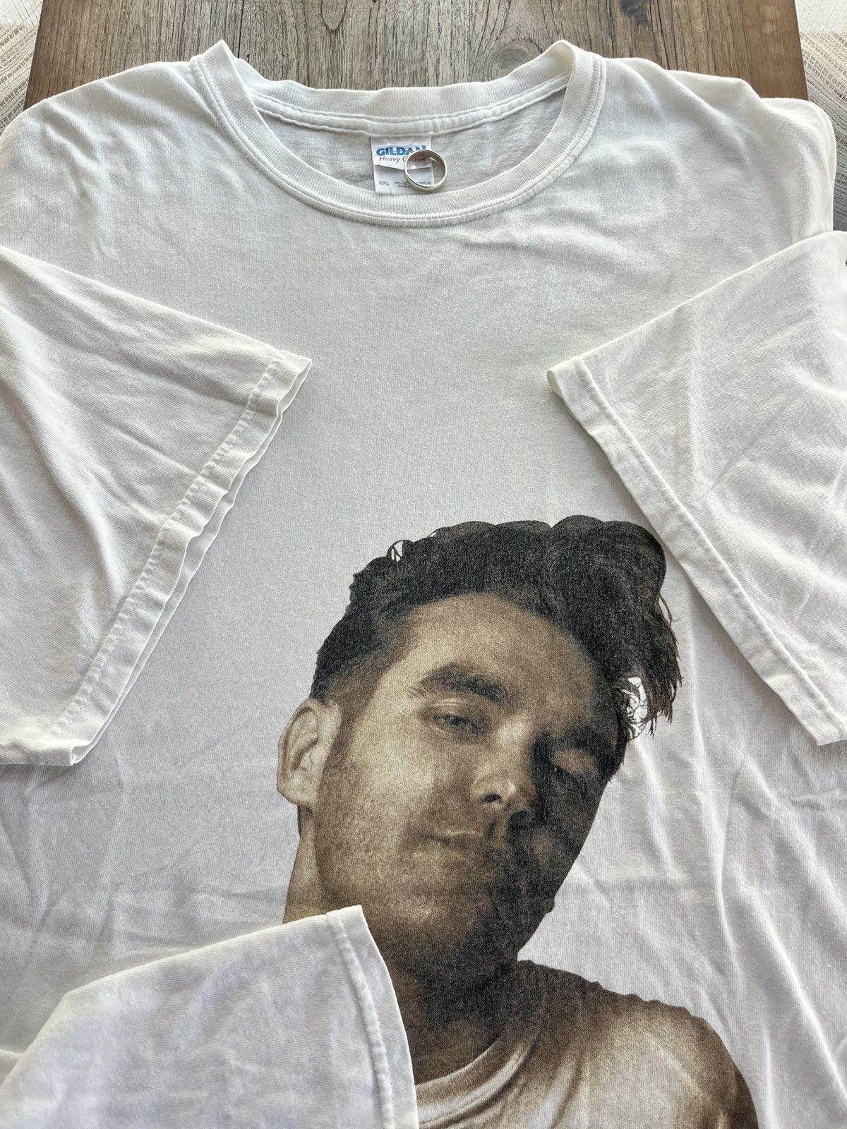 Band Tees × Other MORRISSEY Big face 00’s Tshirt Size US XXL / EU 58 / 5 - 7 Thumbnail