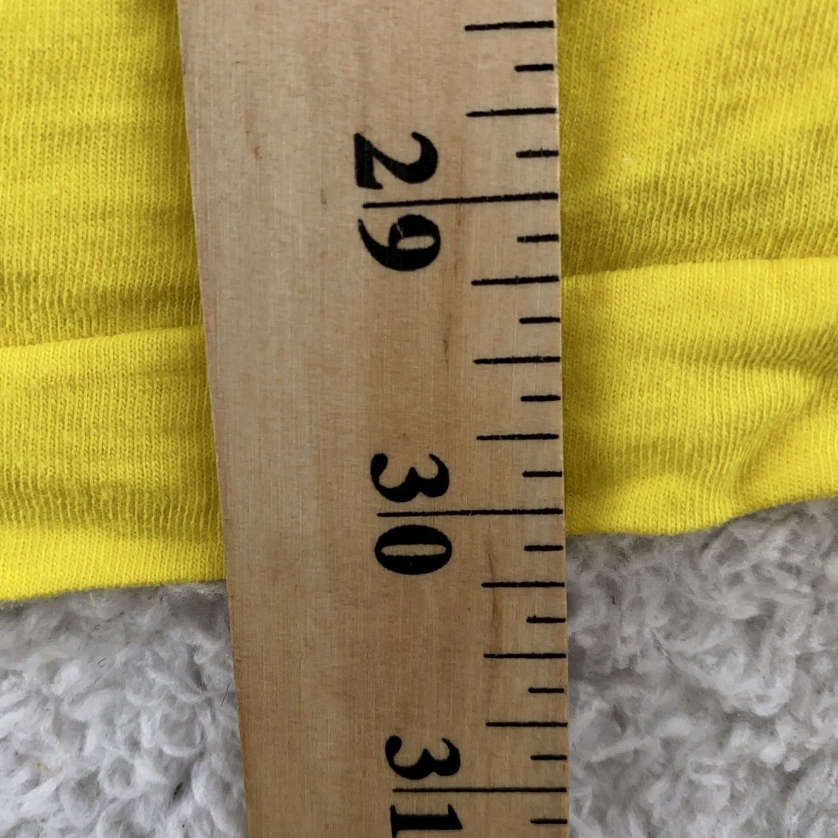 Vintage You're Tops Shirt Mens XS Yellow Crew Neck 100% Cotton Short Sleeve Casual Tee Size US XS / EU 42 / 0 - 6 Thumbnail