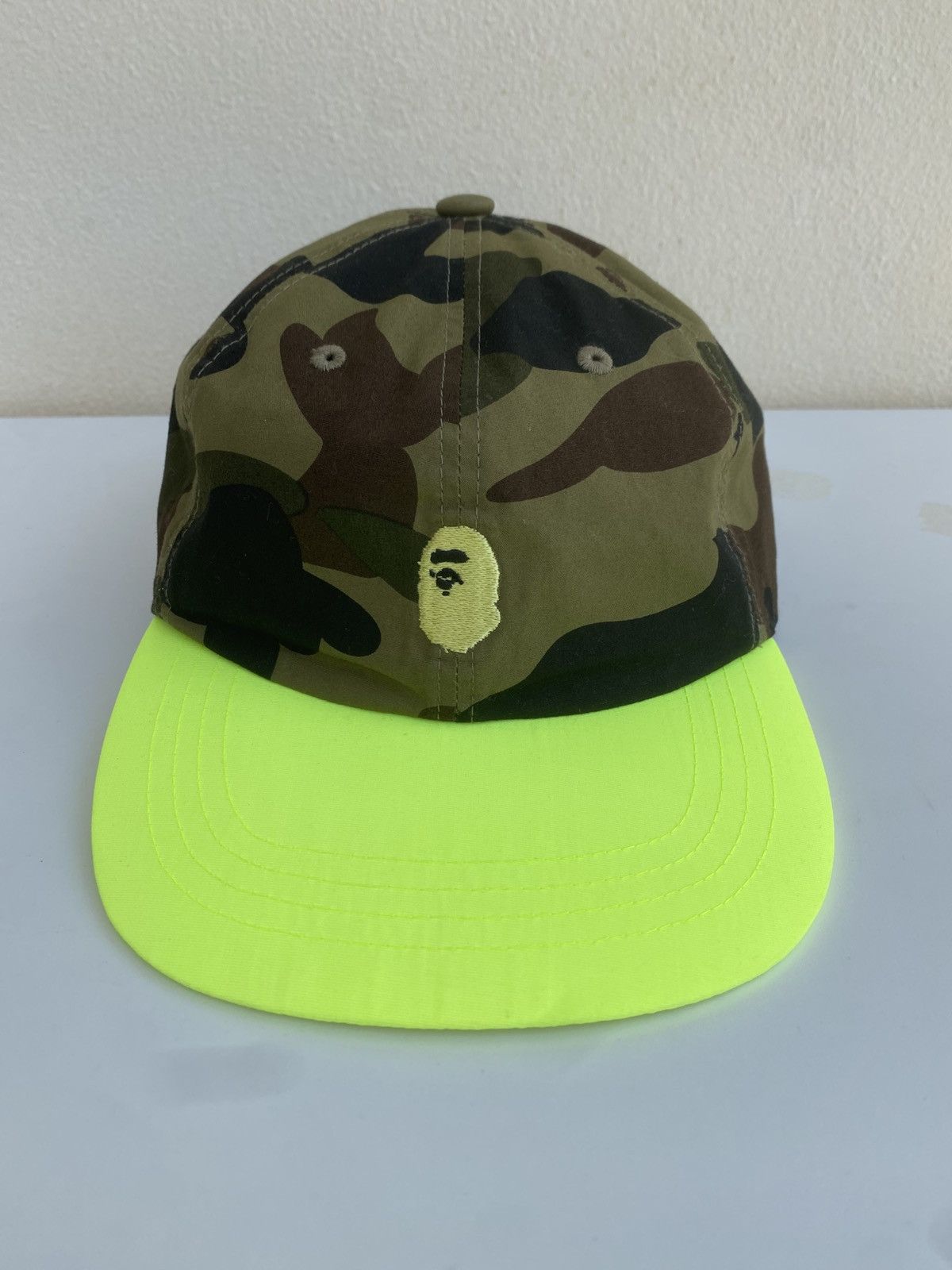 Bape Rare Bape 1st Camo Panel Green Cap/Hat Size ONE SIZE - 1 Thumbnail