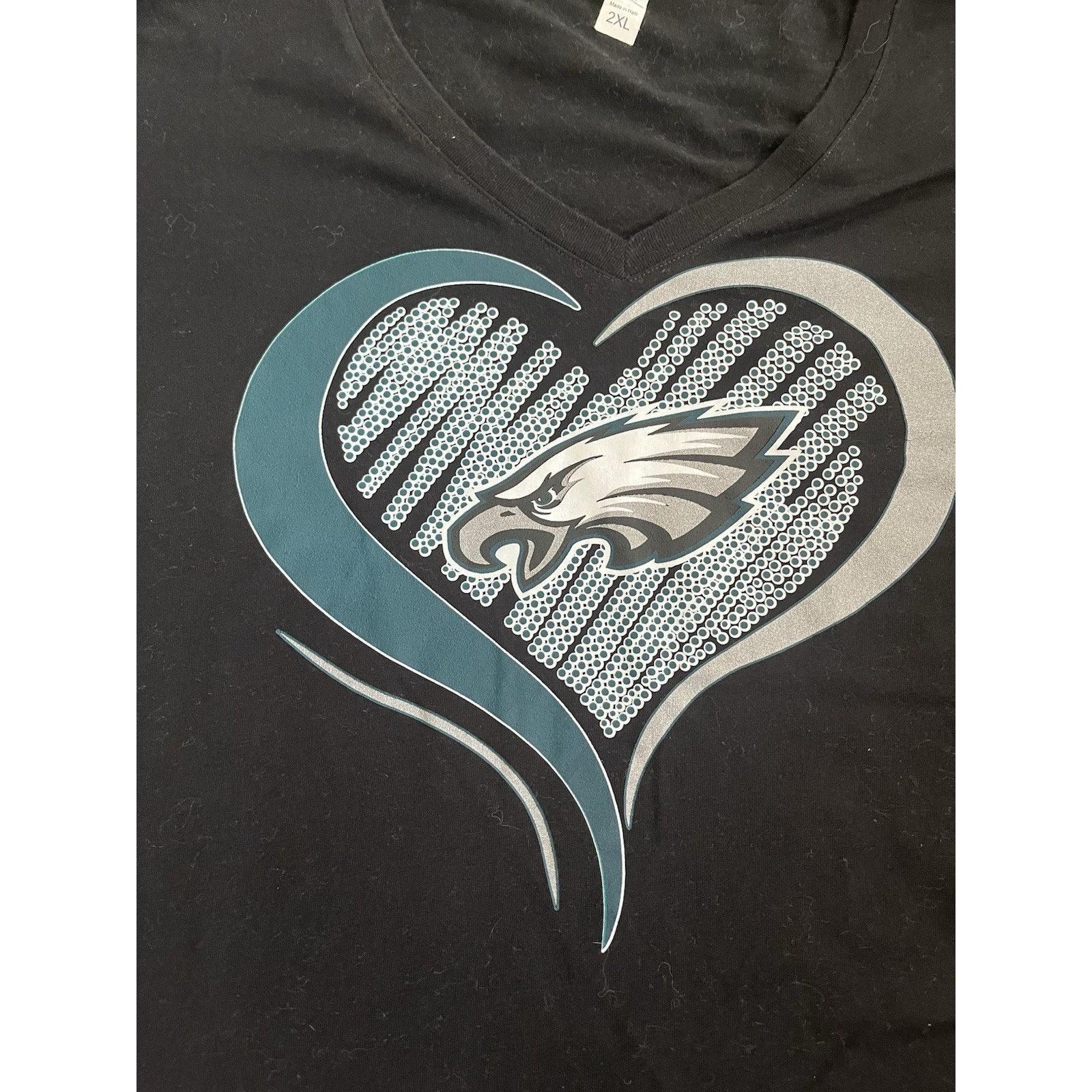 NFL Philadelphia Eagles T-Shirt Women’s 2XL NFL Football Size US XXL / EU 58 / 5 - 3 Thumbnail