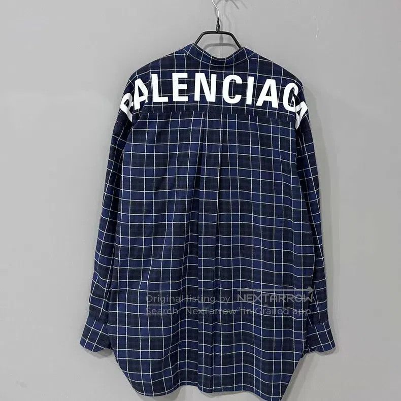 Balenciaga Balenciaga Bow Back Logo Shirt Size 4XL / US 24-26 - 3 Thumbnail