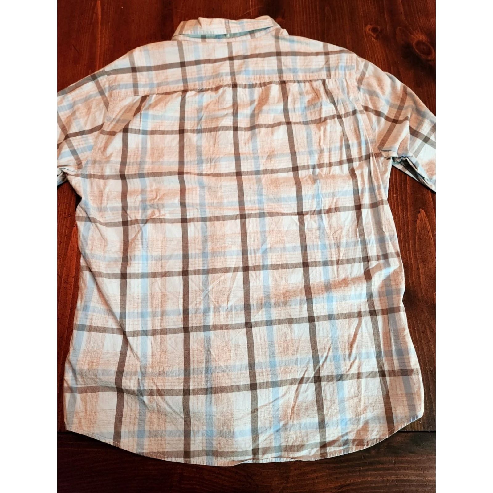 Vintage Hawker Rye Shirt Men’s Large Slim Long Sleeve Button-Down Plaid Blue/Gray/Black Cotton Slim Fit Mens Regular Size L Size US L / EU 52-54 / 3 - 2 Thumbnail