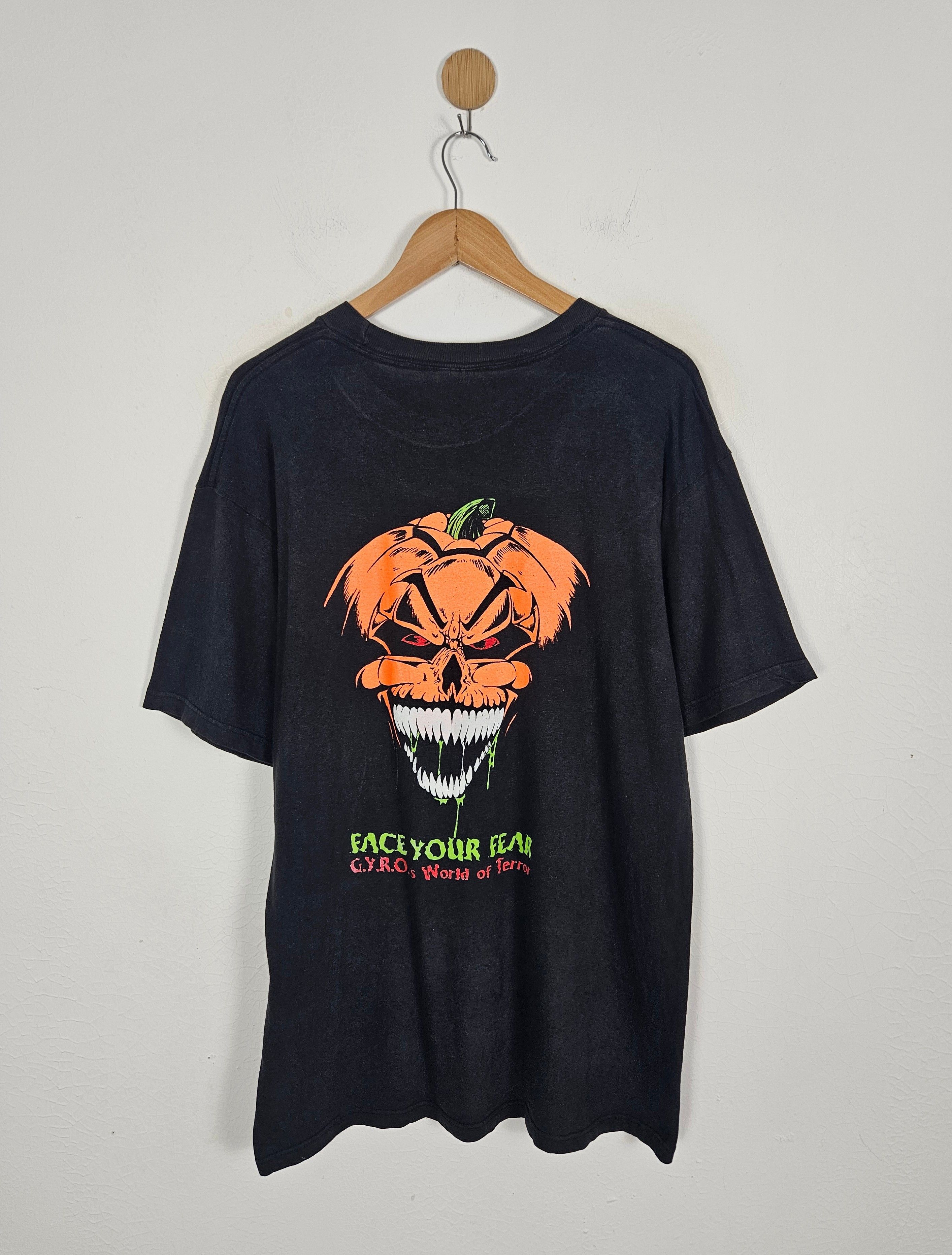 Vintage Vintage G.Y.R.O.S World of Terror Shirt Size US L / EU 52-54 / 3 - 1 Thumbnail