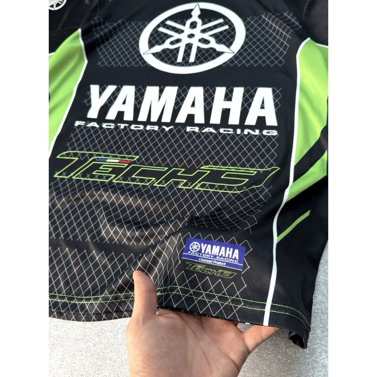 Yamaha VINTAGE Yamaha Factory Racing Tech 3 MotoGP Men T Shirt M Black Shirt Mens Size US M / EU 48-50 / 2 - 5 Thumbnail