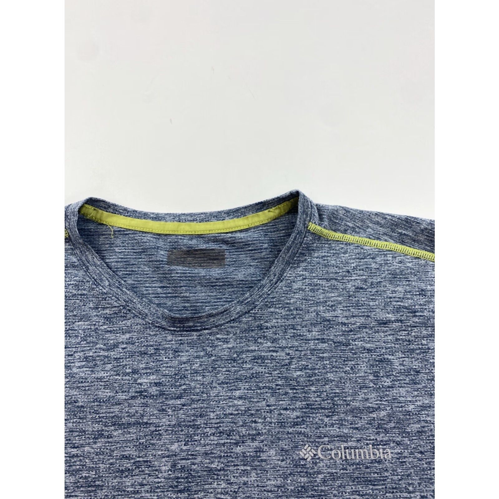Vintage Columbia Athletic Shirt Men’s Small Blue Short Sleeve Mens T-Shirt Athletic Breathable Lightweight CrossFit Running & Jogging Hiking Shirt Size US S / EU 44-46 / 1 - 2 Thumbnail