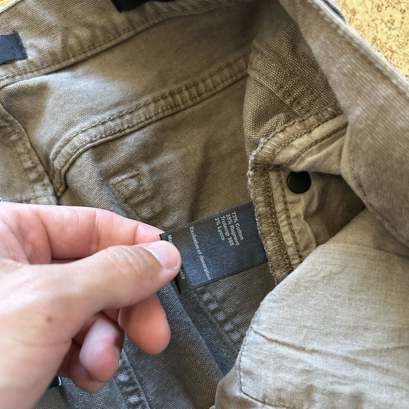 Huckberry NEW Proof Rover Stretch Canvas Slim Fit Pants 33x30 Size US 33 - 4 Thumbnail