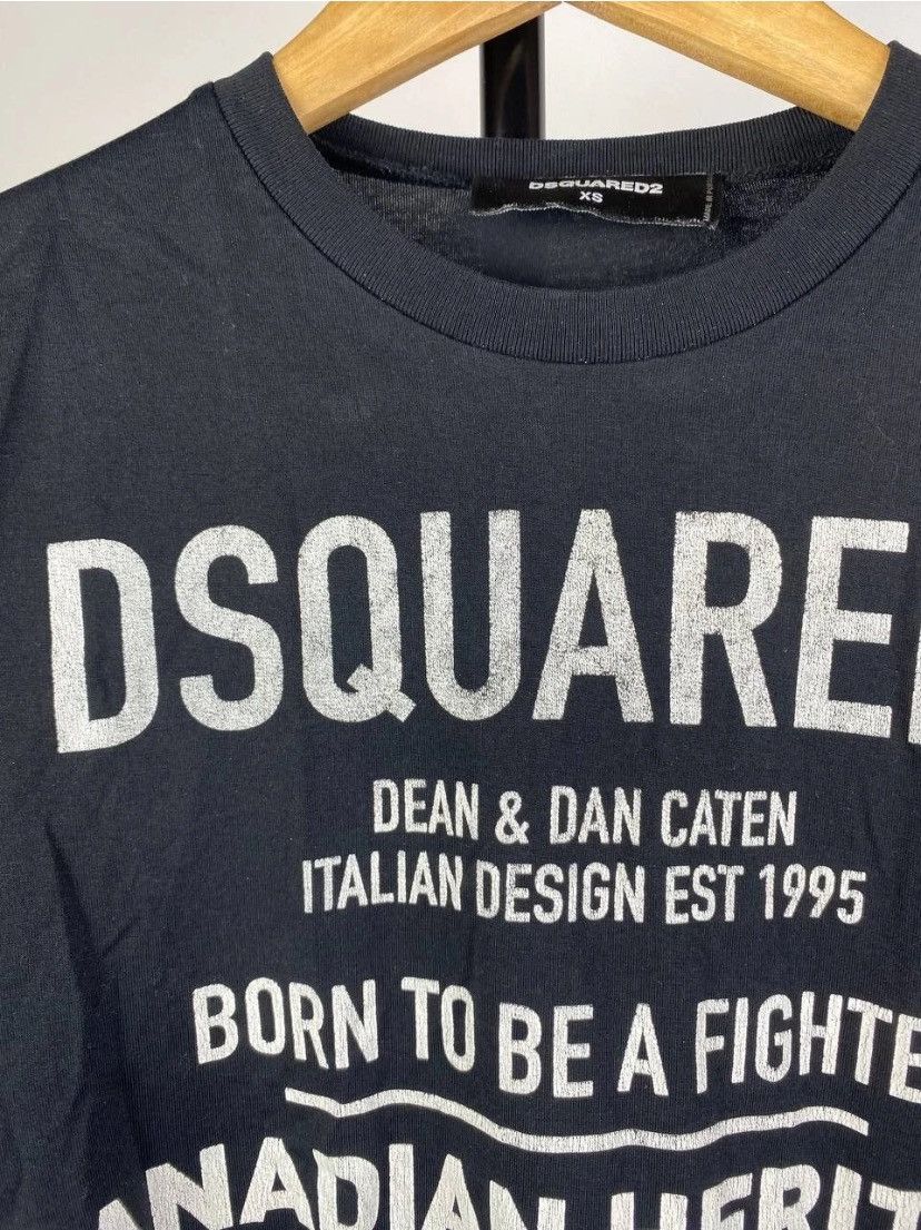 Dsquared2 🔥Opium Punk Dsquared black faded tee xs-s size Size US XS / EU 42 / 0 - 7 Thumbnail