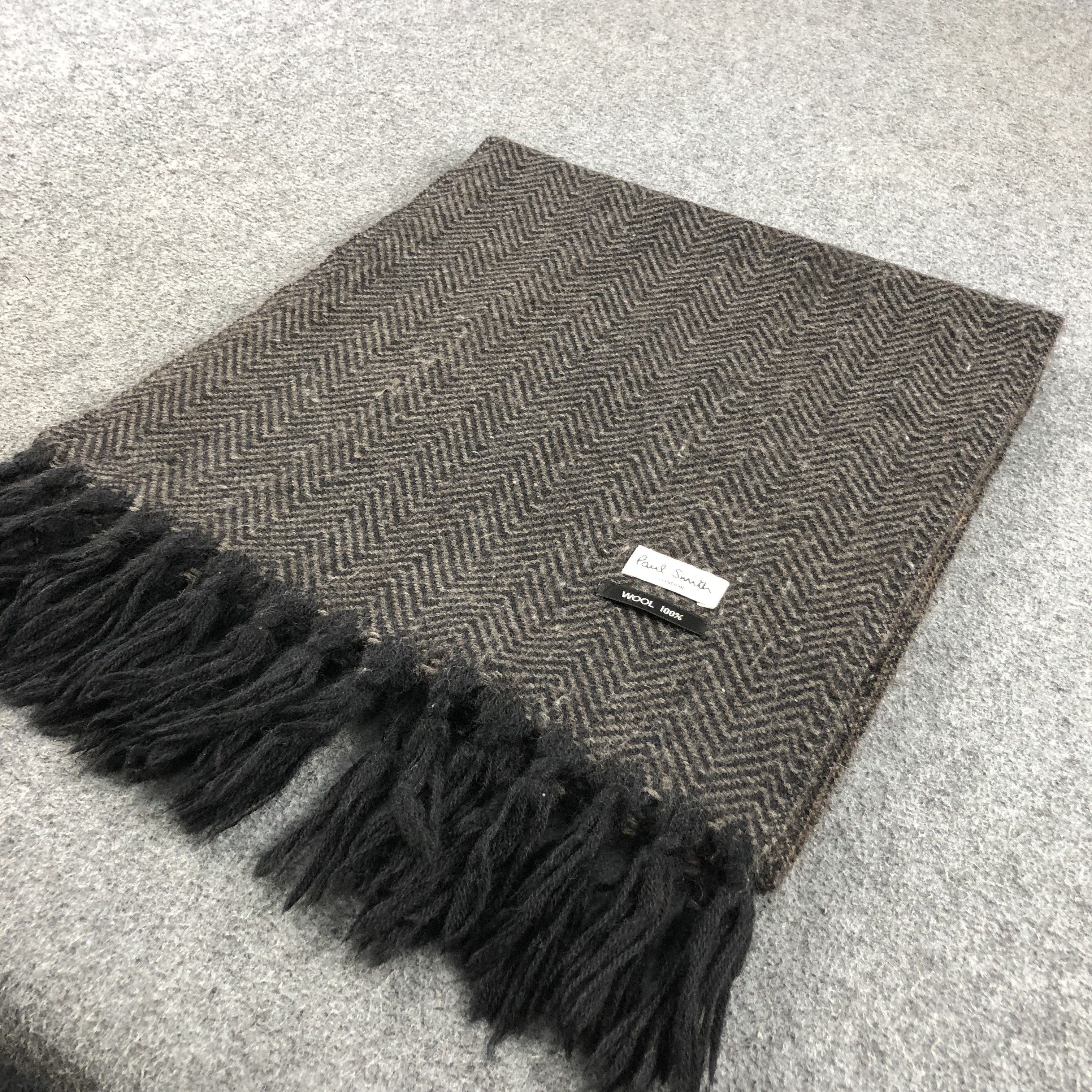 Paul Smith Paul Smith Wool Scarf Muffler V672 Size ONE SIZE - 3 Thumbnail