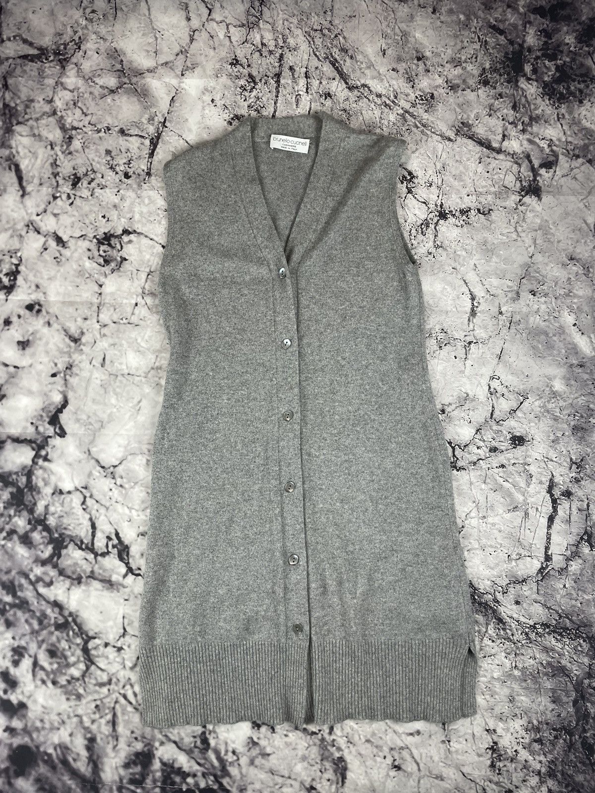 image of Long Dress Brunello Cucinelli in Grey, Women's (Size Small)