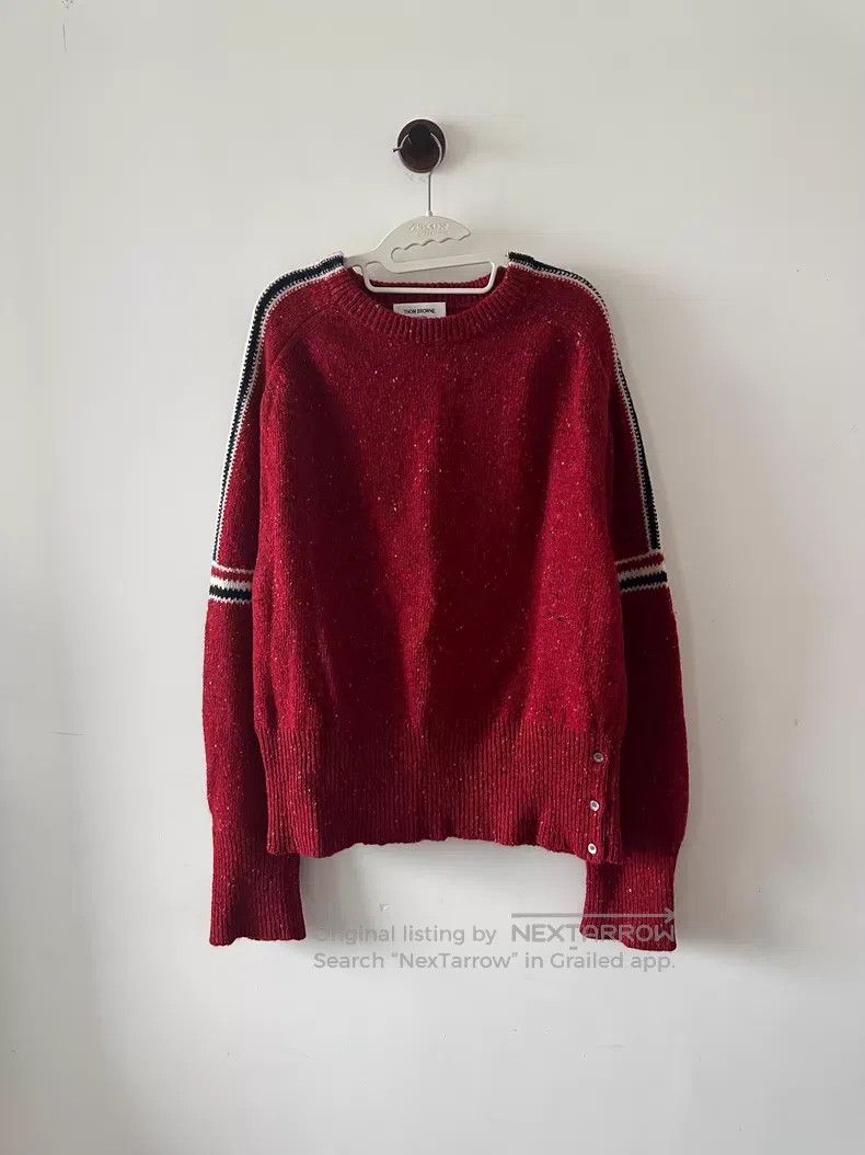 Thom Browne Thom Browne Striped sweater Size US XL / EU 56 / 4 - 1 Thumbnail